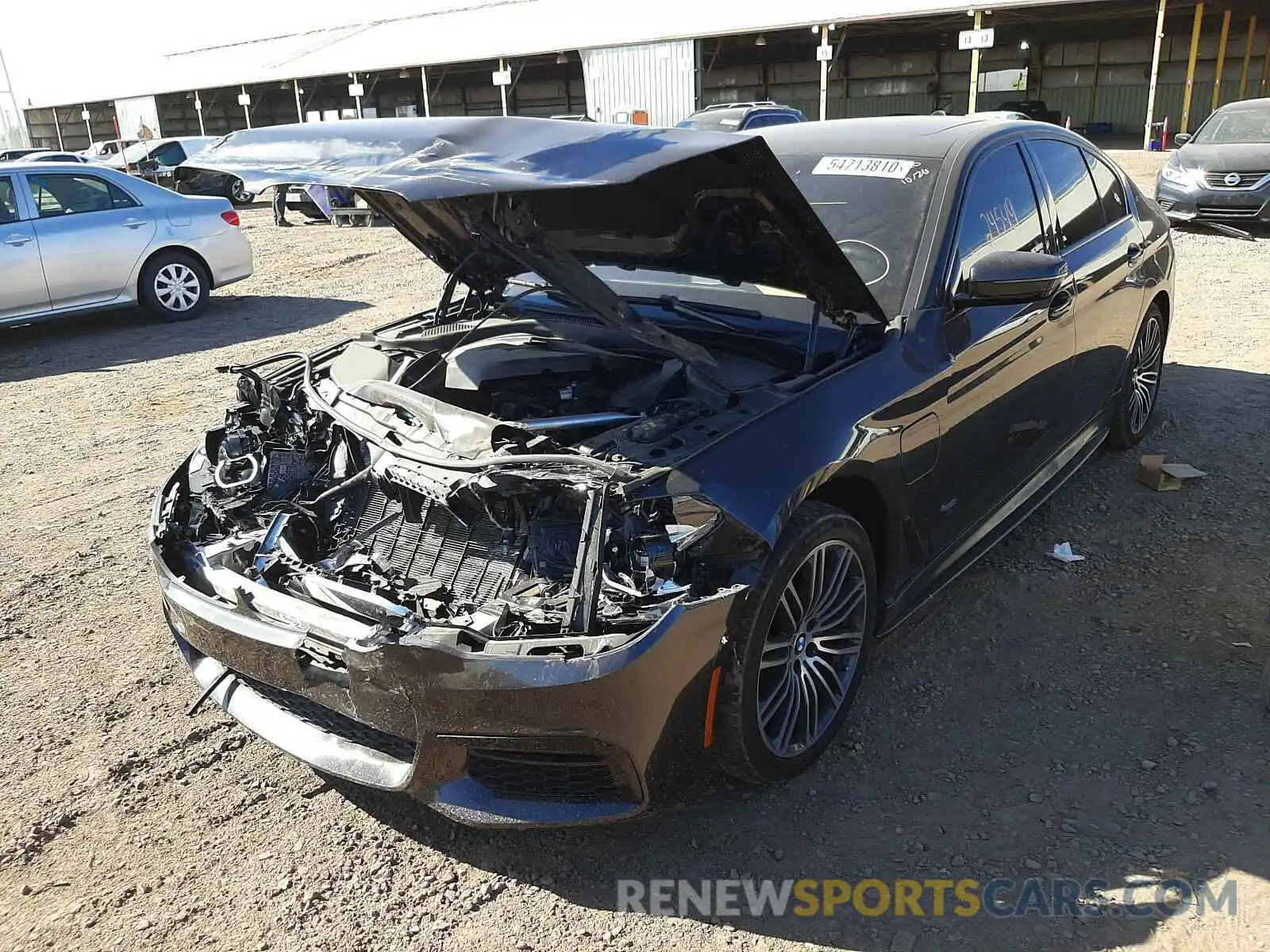 2 Photograph of a damaged car WBAJA9C56KB392824 BMW 5 SERIES 2019