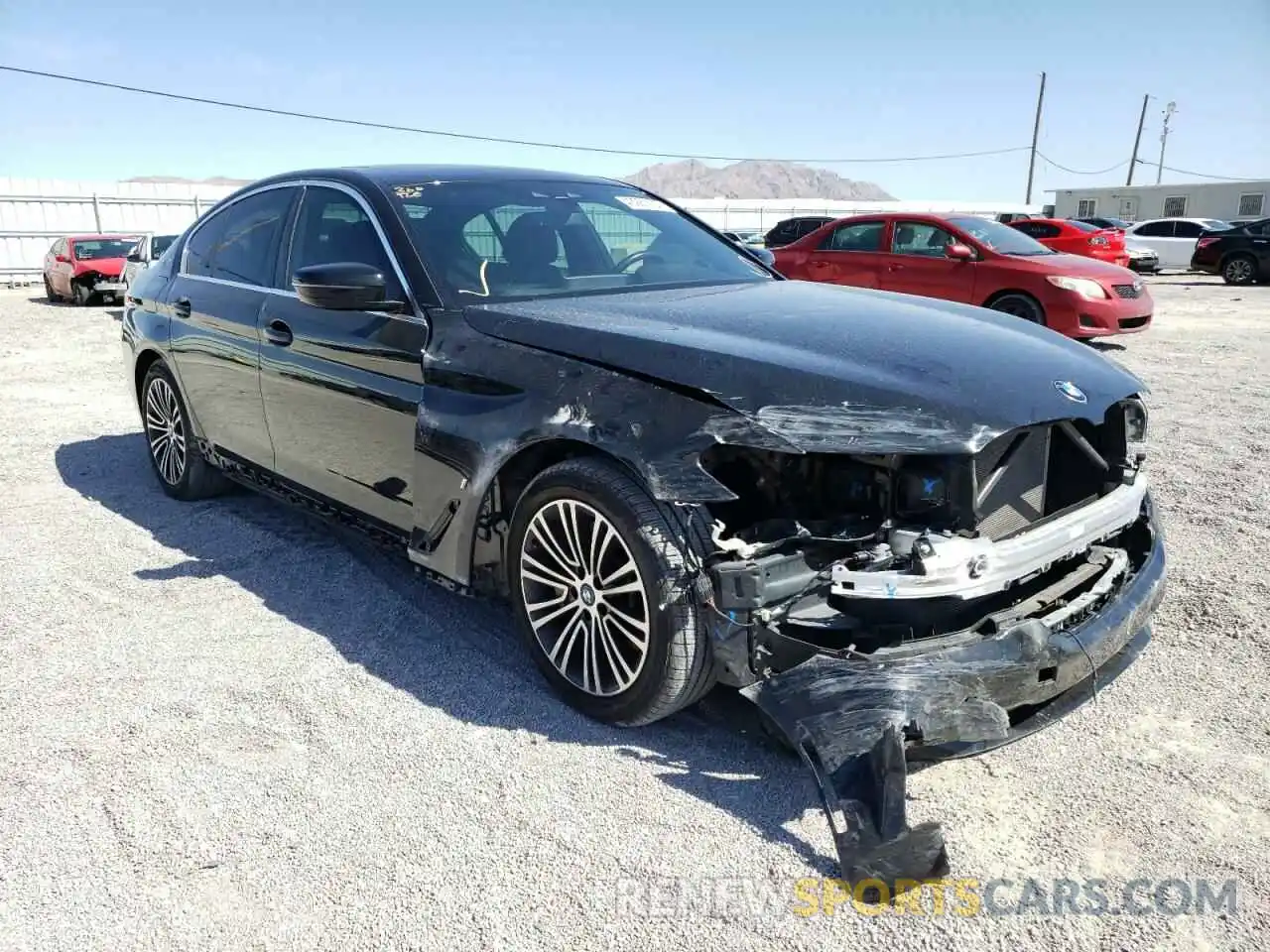 1 Photograph of a damaged car WBAJA9C57KB253768 BMW 5 SERIES 2019