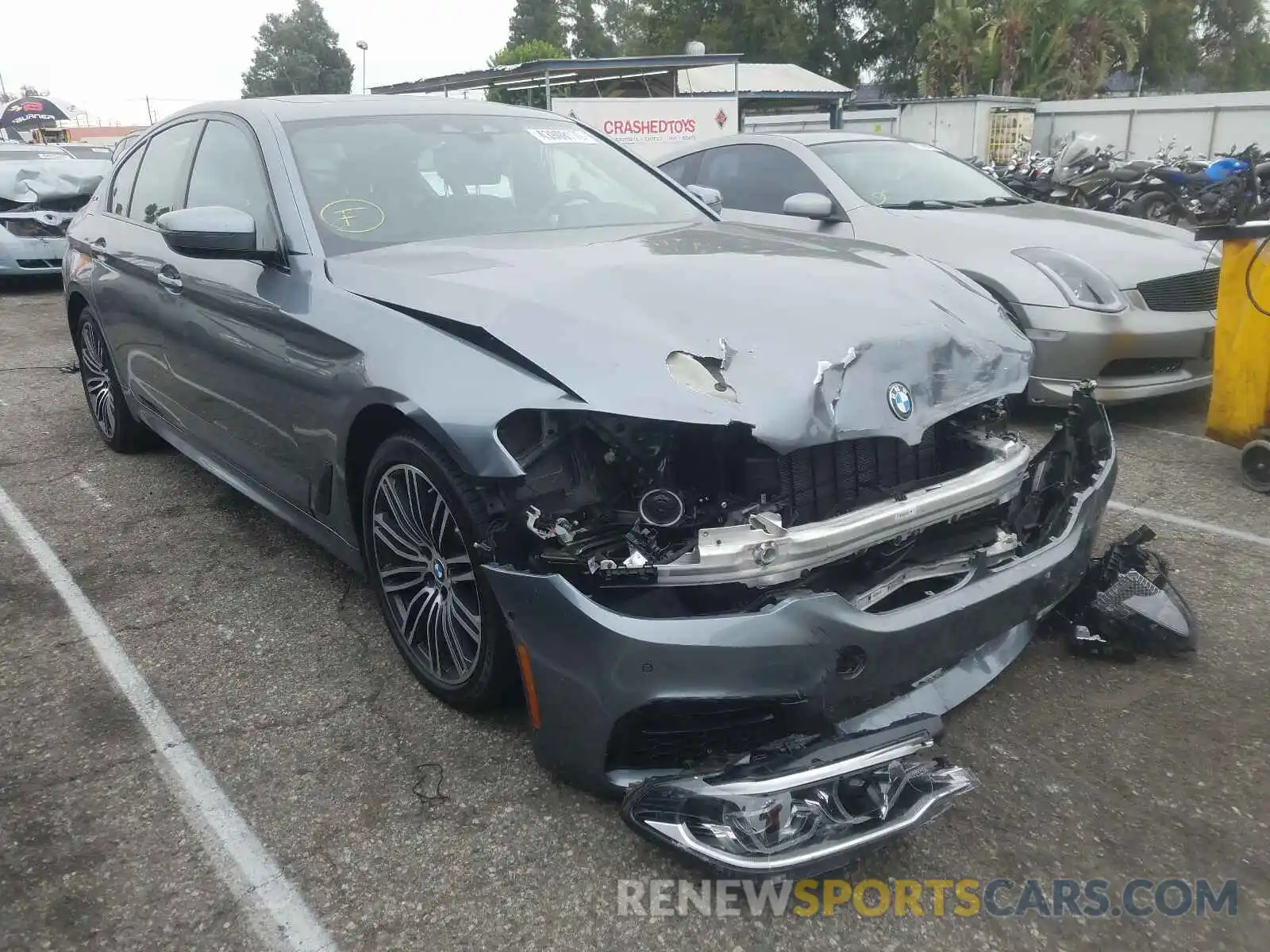 1 Photograph of a damaged car WBAJA9C57KB388832 BMW 5 SERIES 2019