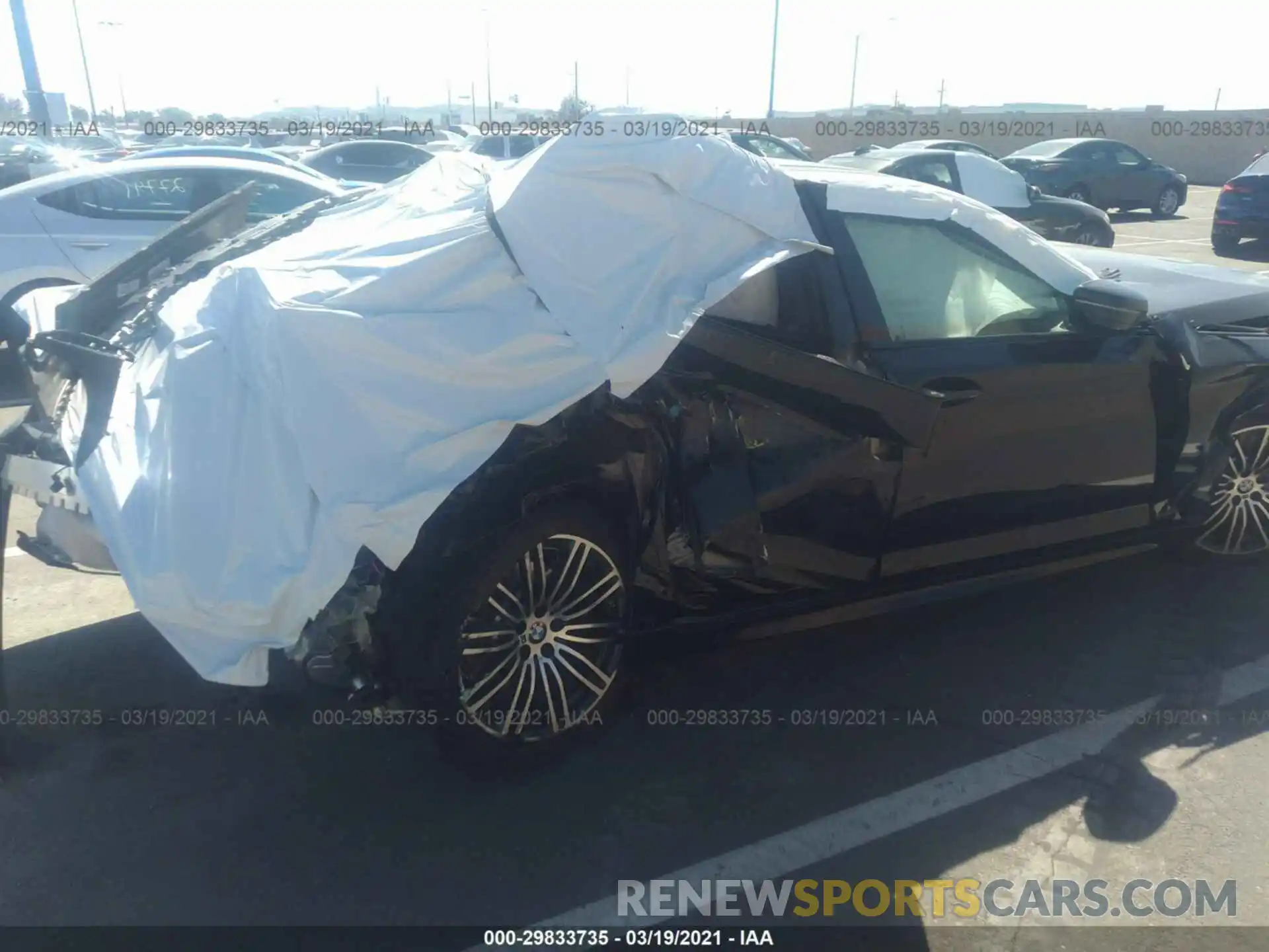 6 Photograph of a damaged car WBAJA9C57KB389897 BMW 5 SERIES 2019