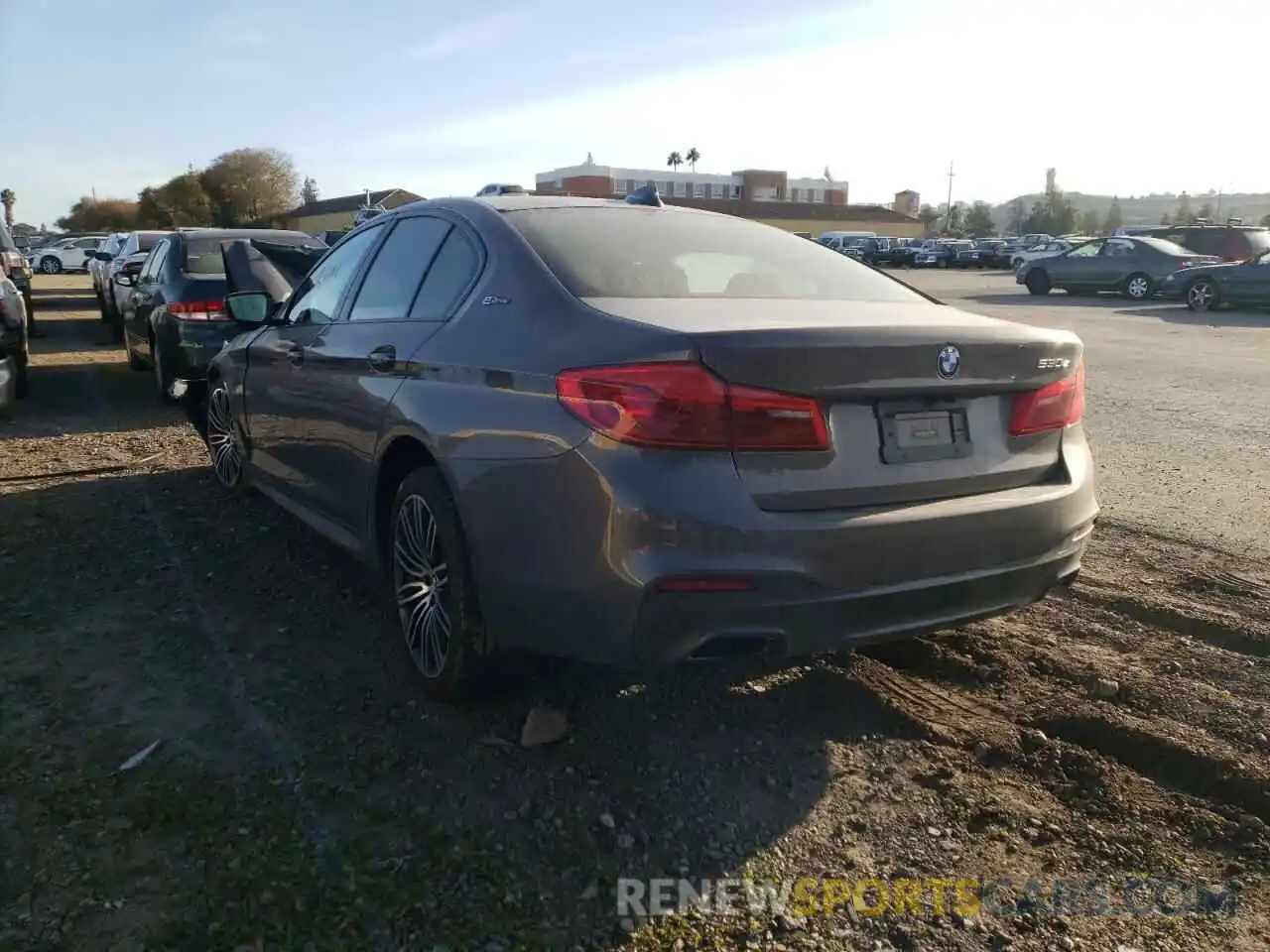 3 Photograph of a damaged car WBAJA9C57KB393464 BMW 5 SERIES 2019