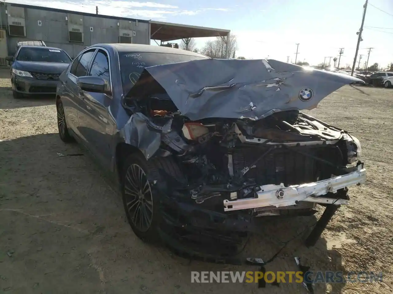 1 Photograph of a damaged car WBAJA9C57KB398681 BMW 5 SERIES 2019