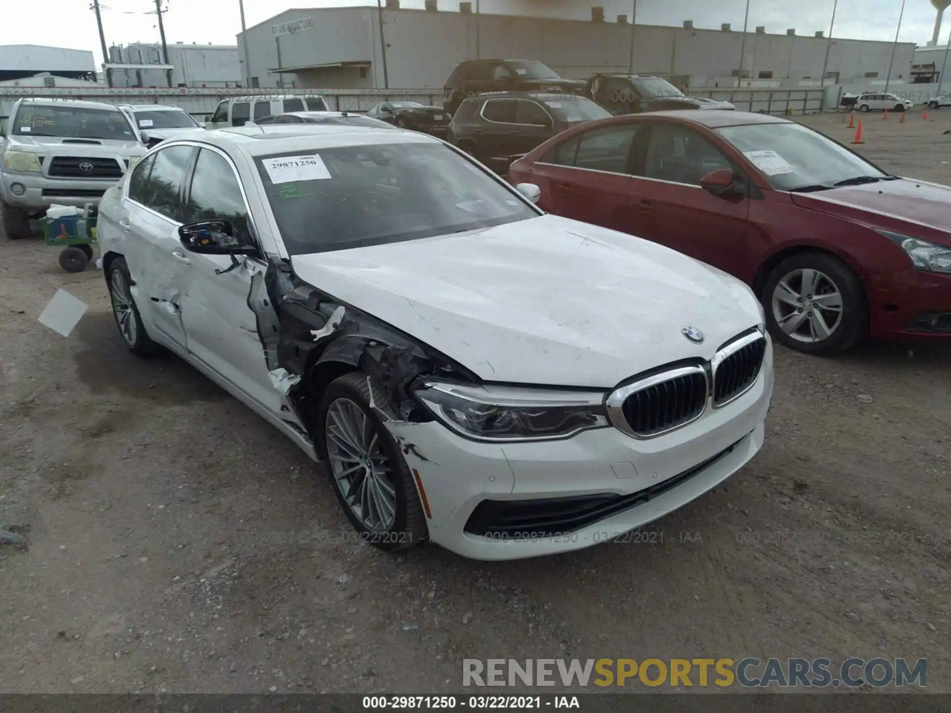 1 Photograph of a damaged car WBAJA9C58KB253861 BMW 5 SERIES 2019