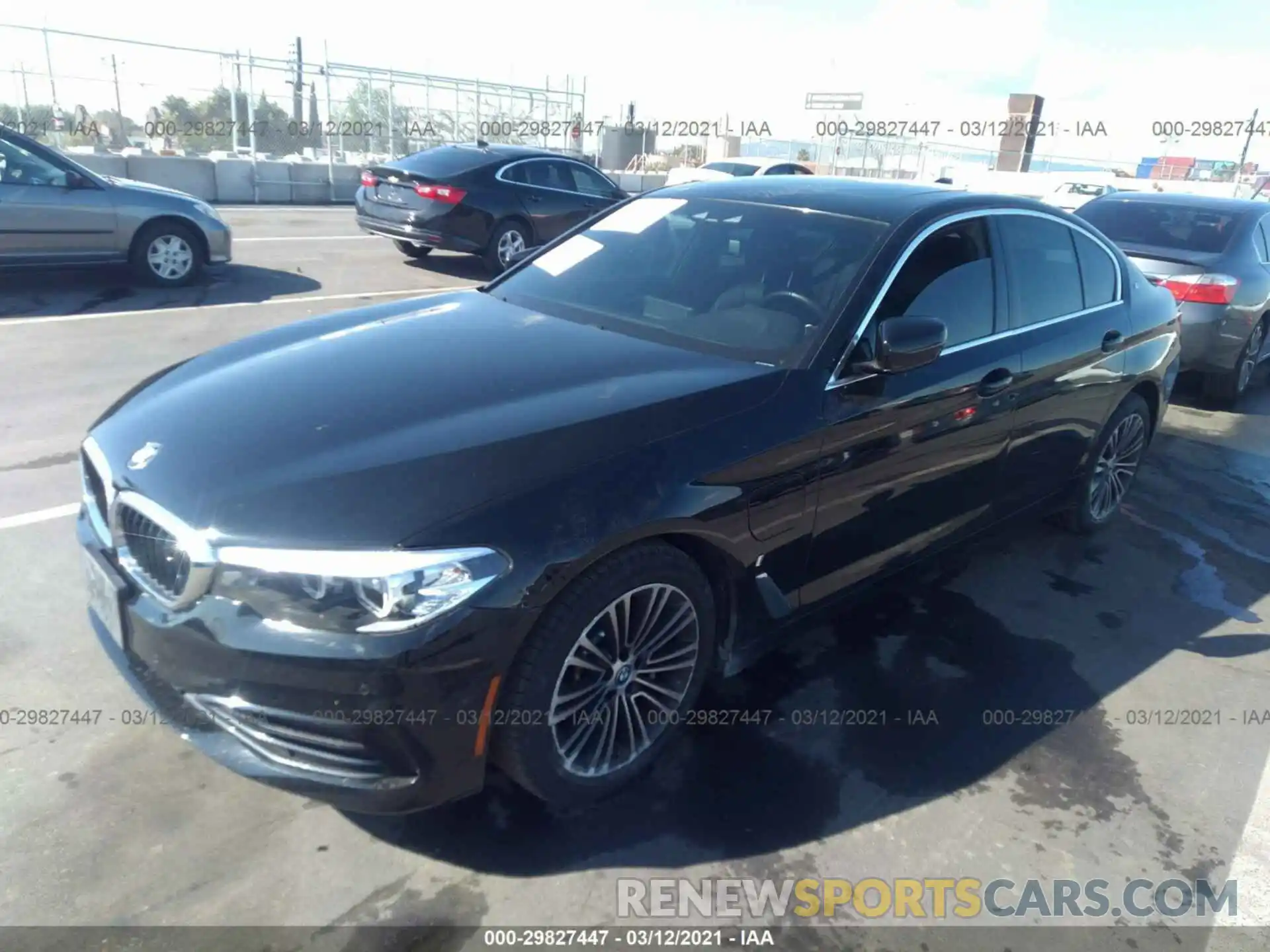 2 Photograph of a damaged car WBAJA9C58KB254640 BMW 5 SERIES 2019