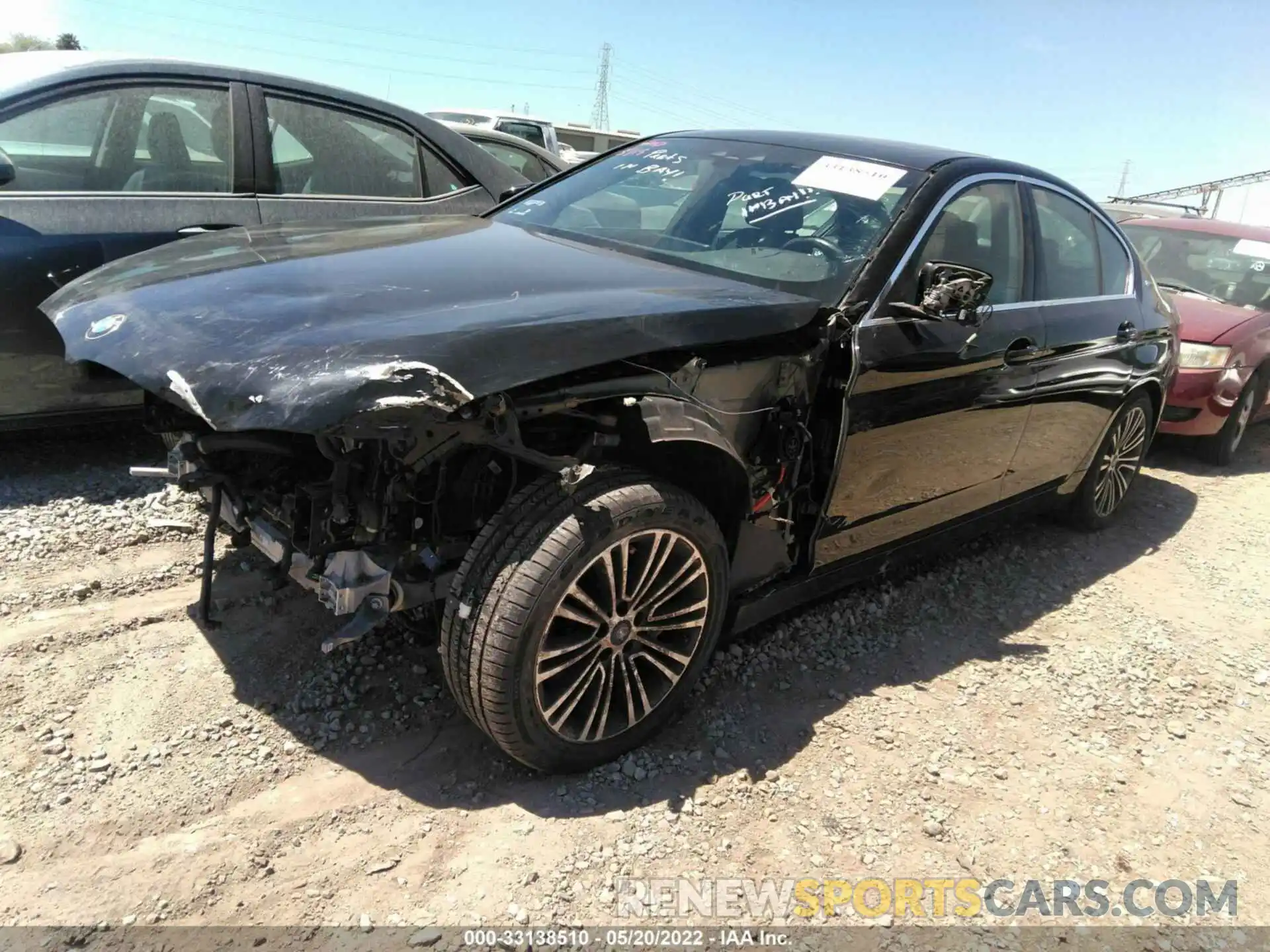 2 Photograph of a damaged car WBAJA9C58KB388323 BMW 5 SERIES 2019