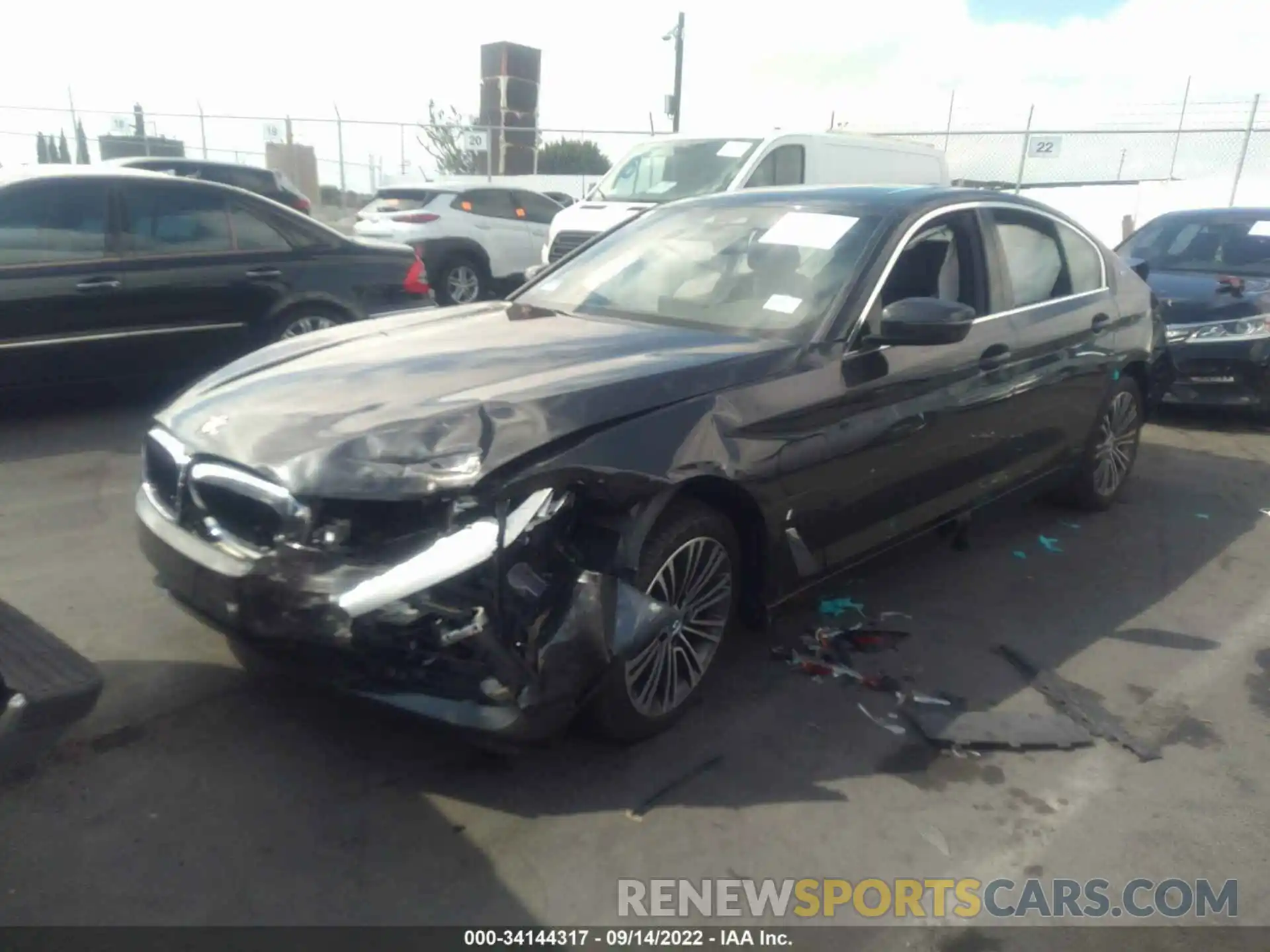 2 Photograph of a damaged car WBAJA9C58KB388452 BMW 5 SERIES 2019