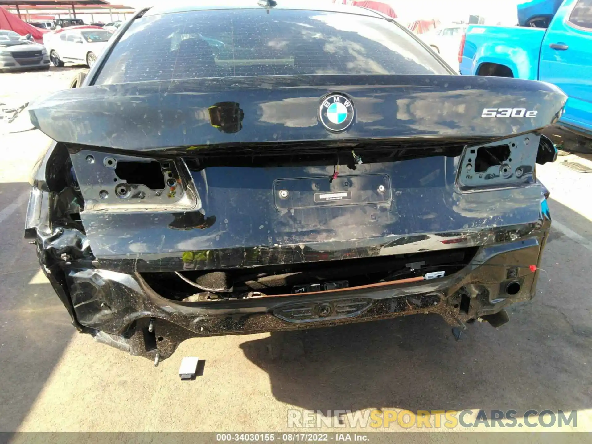 6 Photograph of a damaged car WBAJA9C58KB388578 BMW 5 SERIES 2019