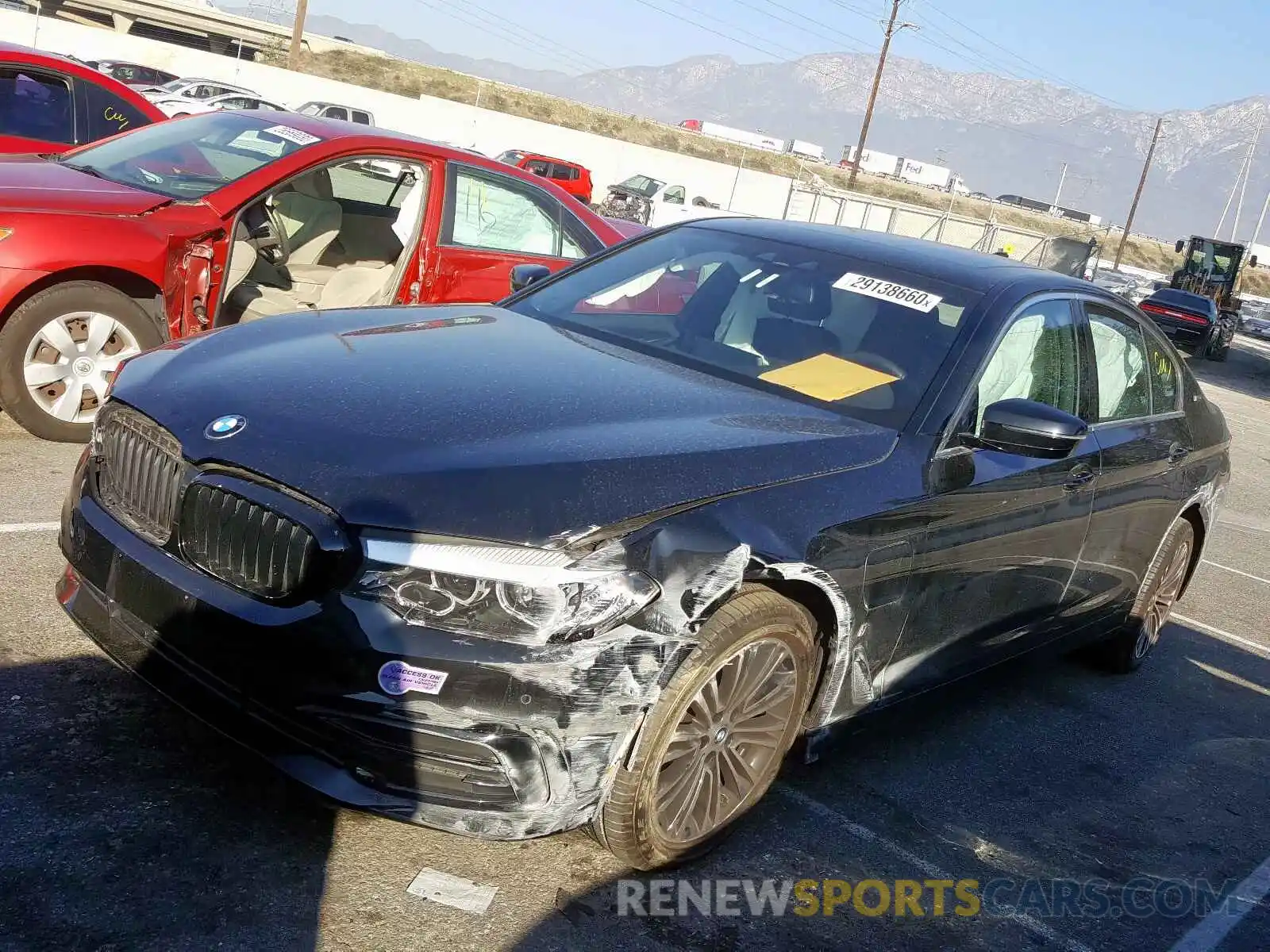 2 Photograph of a damaged car WBAJA9C58KB388869 BMW 5 SERIES 2019