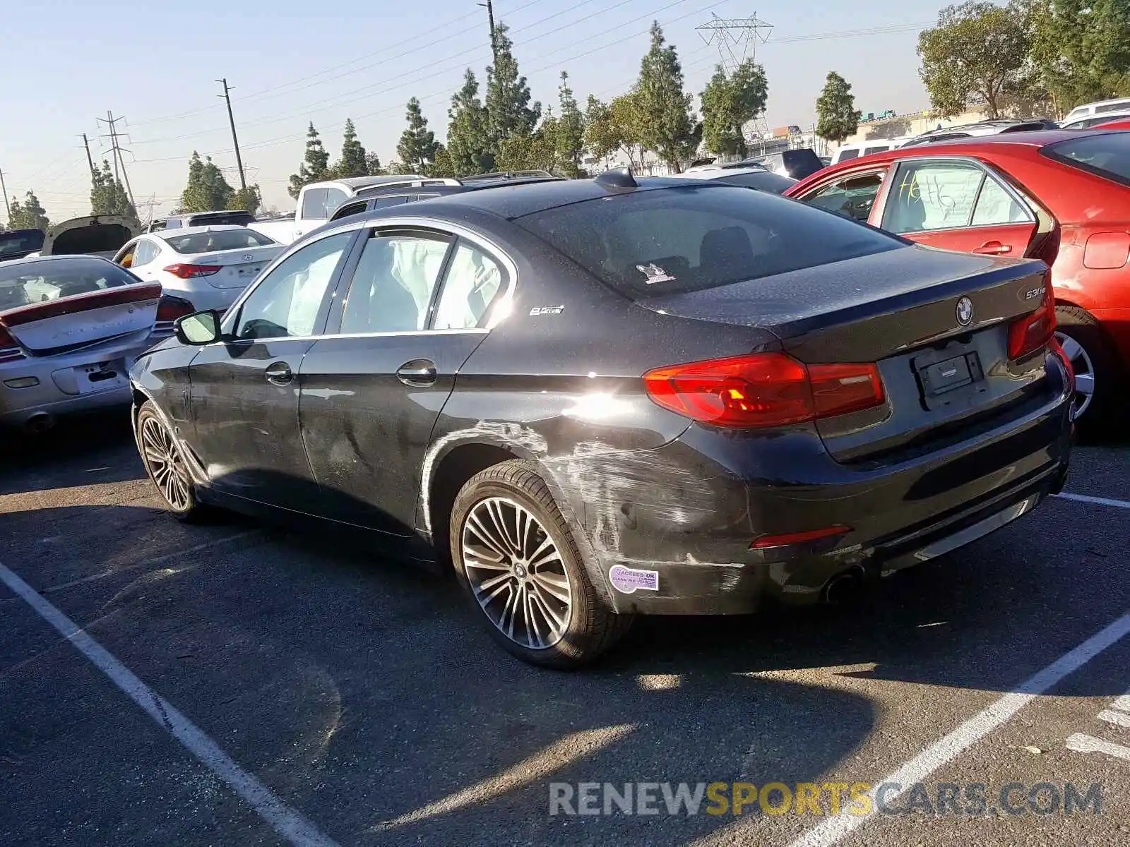 3 Photograph of a damaged car WBAJA9C58KB388869 BMW 5 SERIES 2019