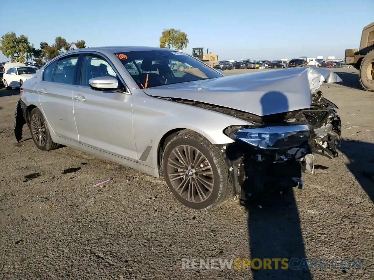 1 Photograph of a damaged car WBAJA9C58KB393862 BMW 5 SERIES 2019