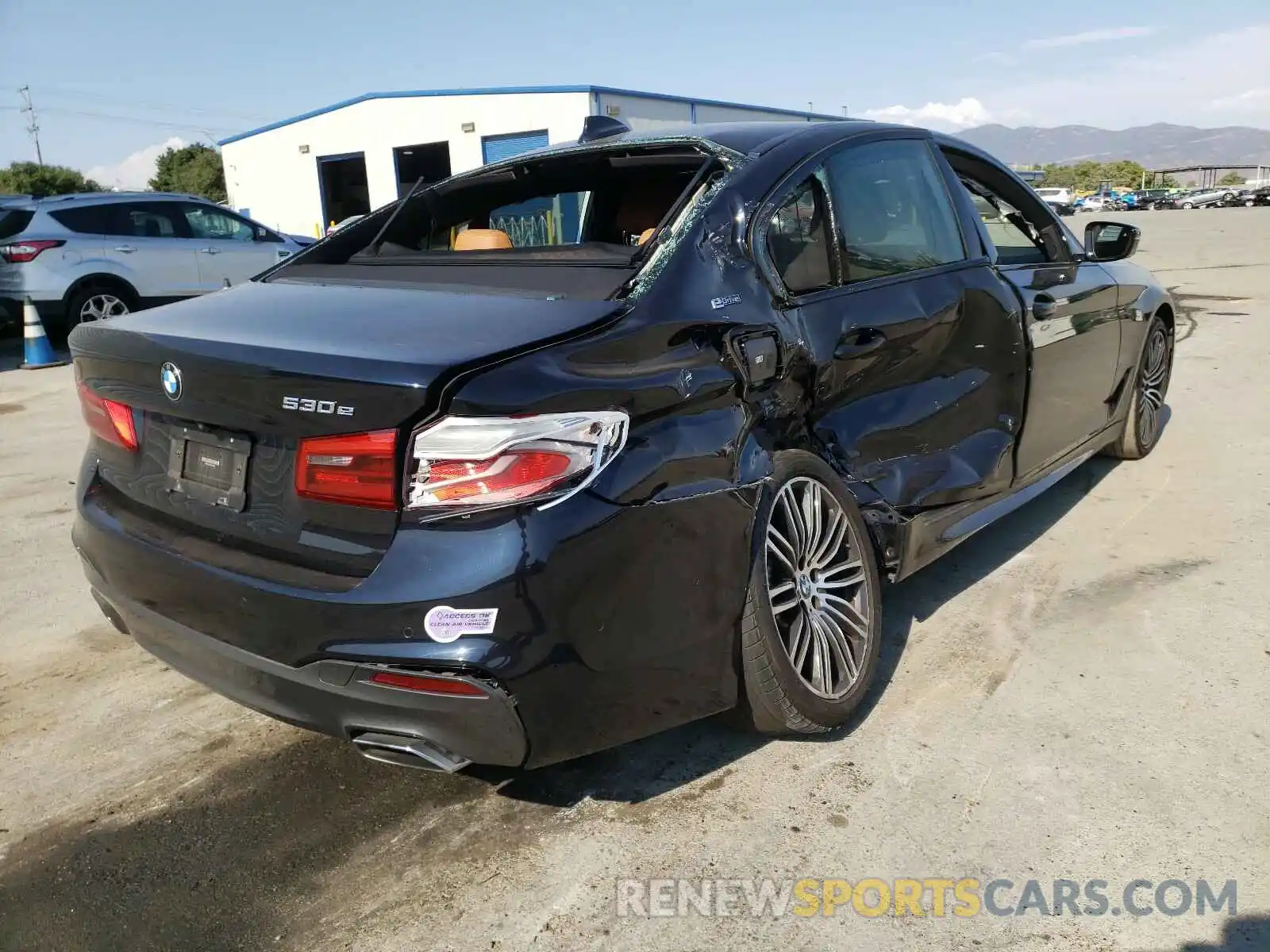 4 Photograph of a damaged car WBAJA9C59KB254808 BMW 5 SERIES 2019