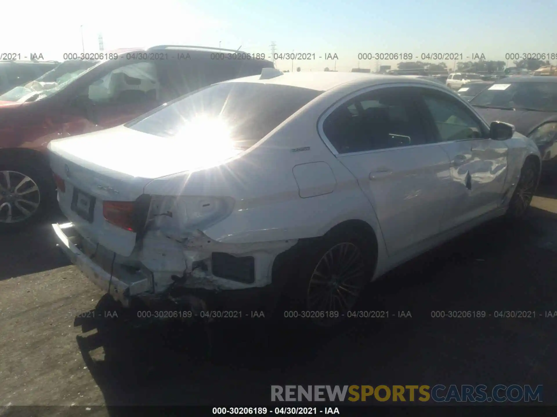 6 Photograph of a damaged car WBAJA9C59KB388413 BMW 5 SERIES 2019