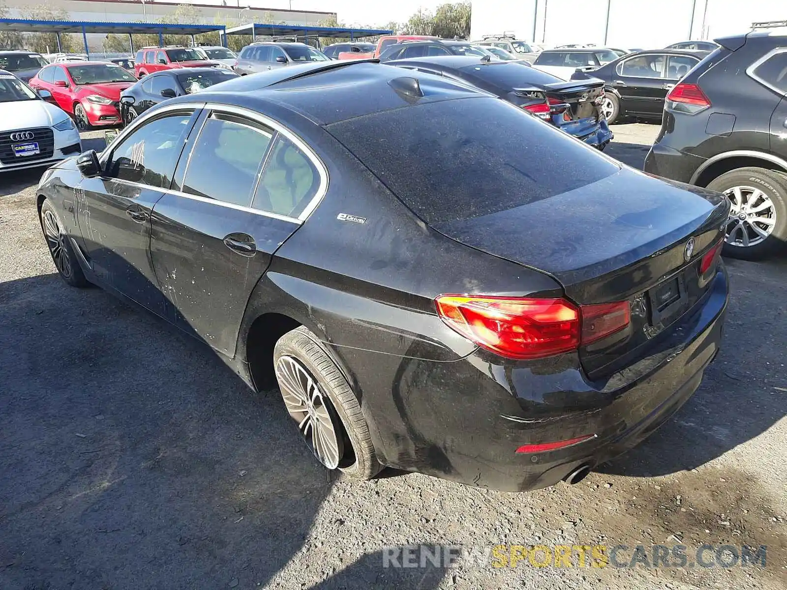 3 Photograph of a damaged car WBAJA9C59KB389190 BMW 5 SERIES 2019