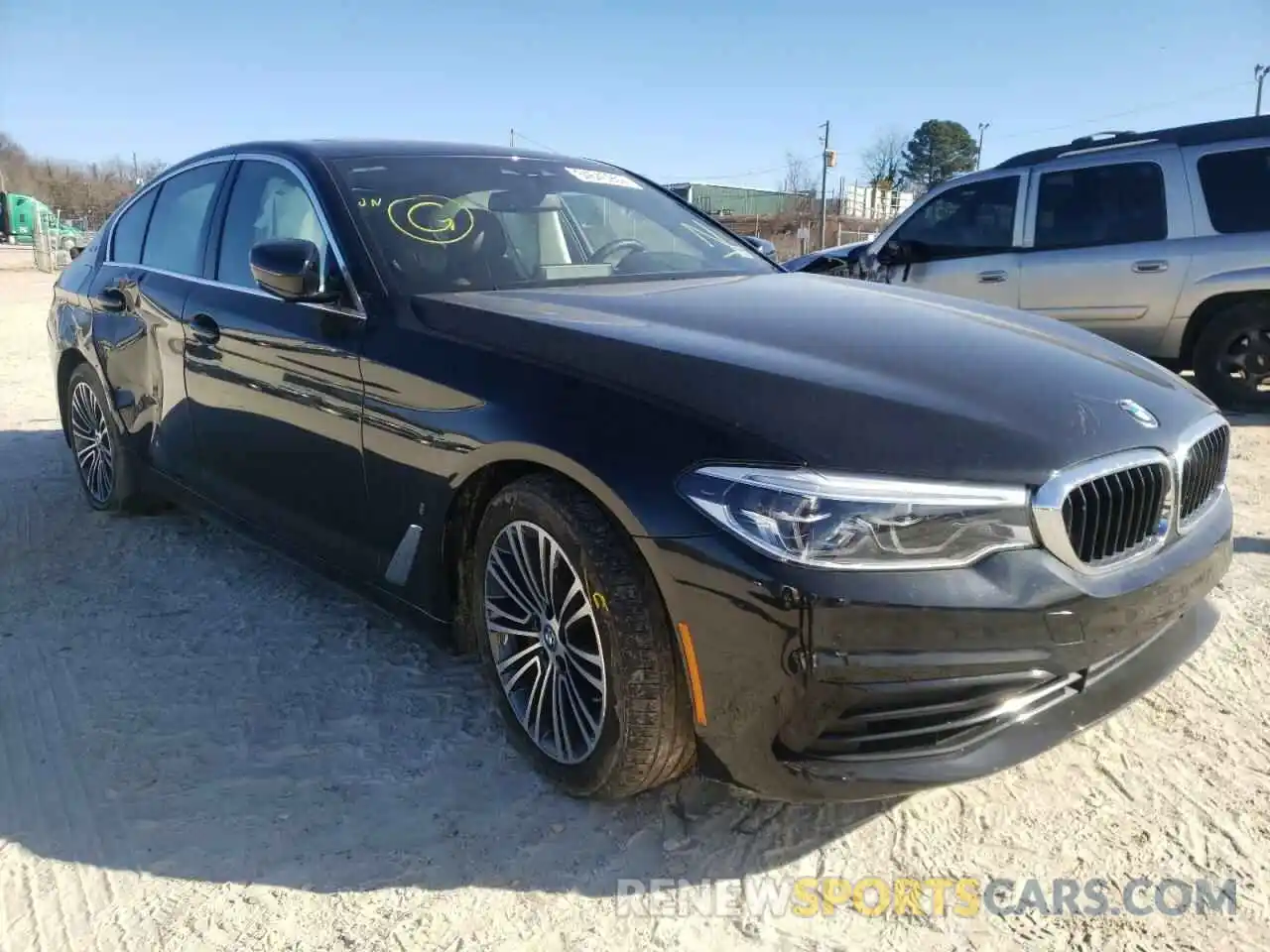 1 Фотография поврежденного автомобиля WBAJA9C59KB398987 BMW 5 SERIES 2019