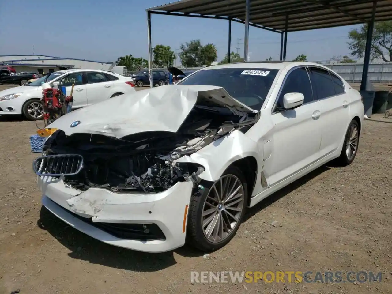 2 Photograph of a damaged car WBAJA9C5XKB254574 BMW 5 SERIES 2019