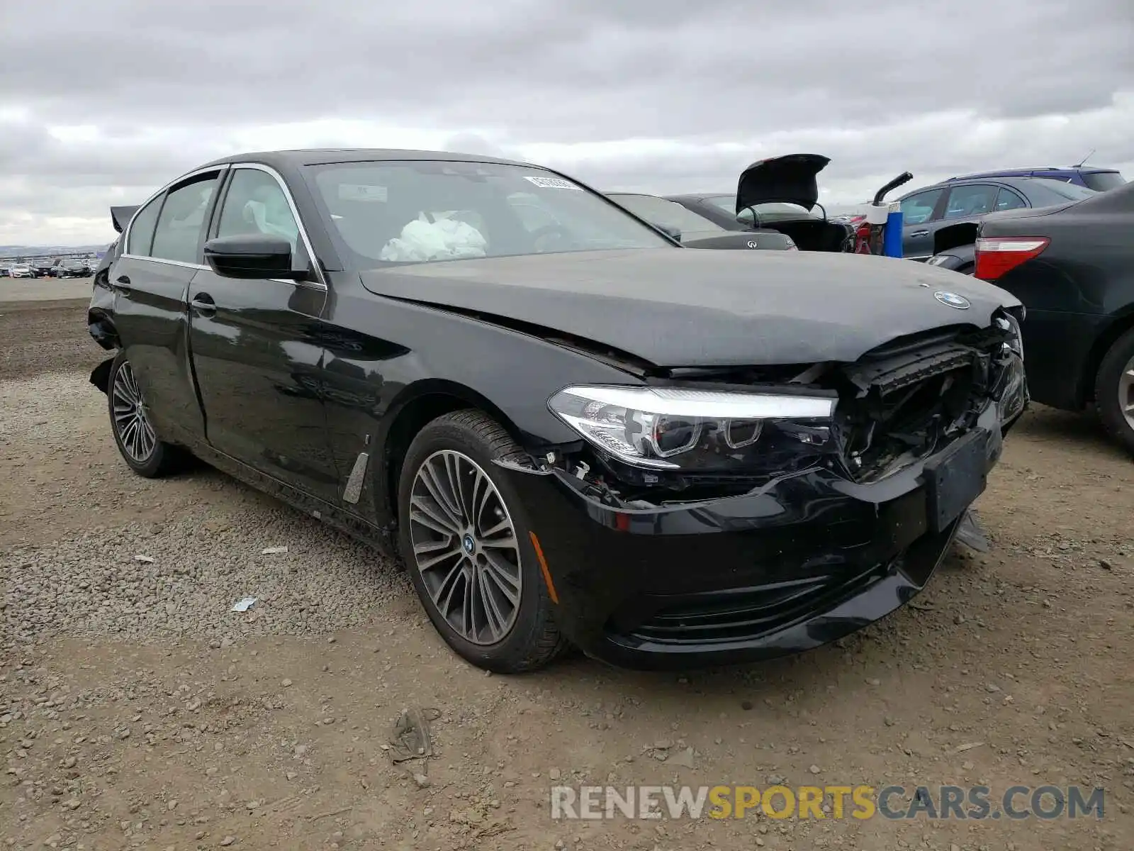 1 Photograph of a damaged car WBAJA9C5XKB389022 BMW 5 SERIES 2019