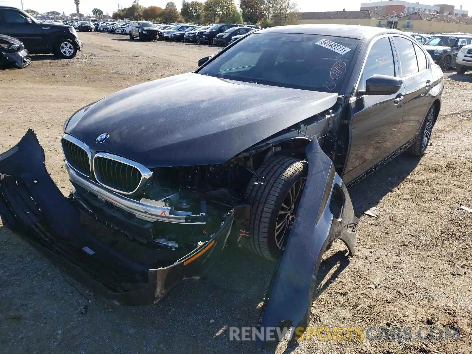 2 Photograph of a damaged car WBAJA9C5XKB398688 BMW 5 SERIES 2019