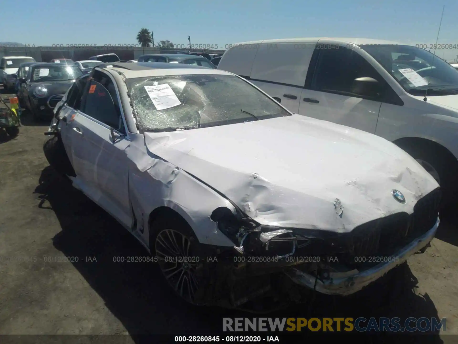 1 Photograph of a damaged car WBAJA9C5XKB398934 BMW 5 SERIES 2019