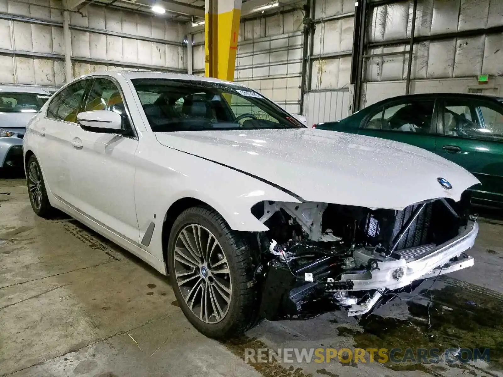 1 Photograph of a damaged car WBAJB1C50KB376181 BMW 5 SERIES 2019