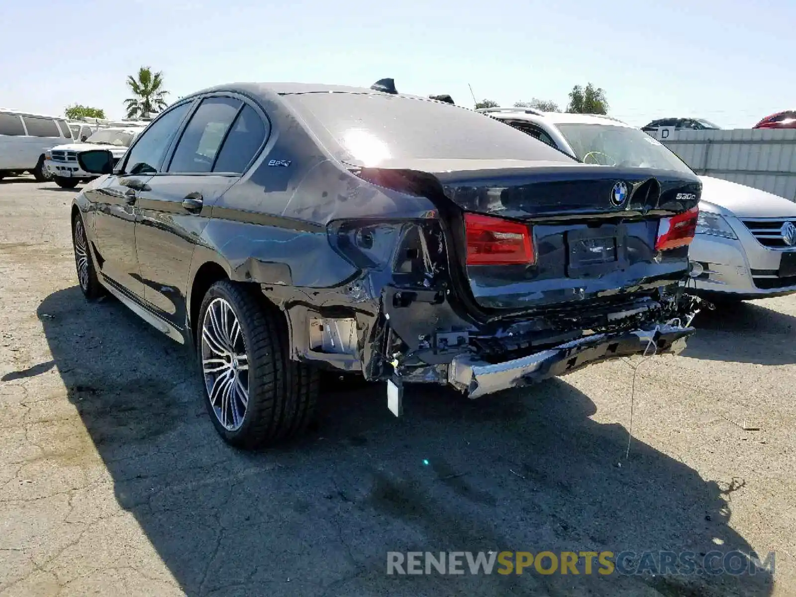 3 Photograph of a damaged car WBAJB1C50KB376648 BMW 5 SERIES 2019