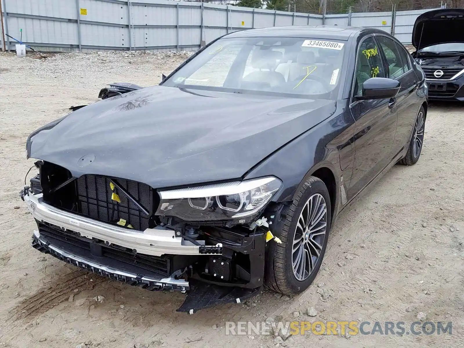 2 Photograph of a damaged car WBAJB1C51KB377131 BMW 5 SERIES 2019