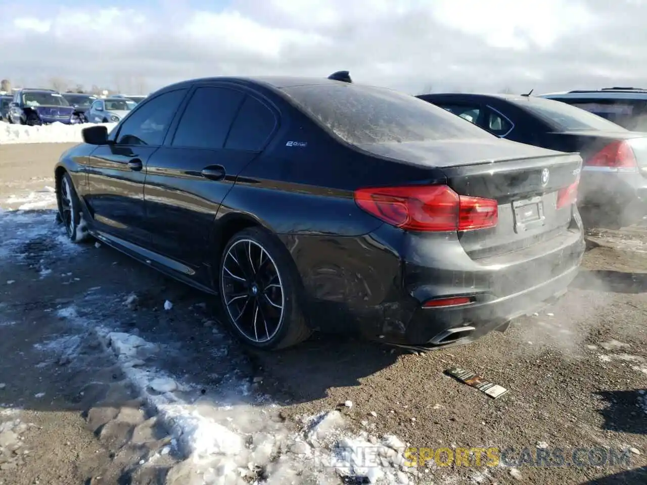 3 Фотография поврежденного автомобиля WBAJB1C51KG623534 BMW 5 SERIES 2019