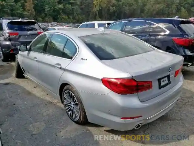 3 Photograph of a damaged car WBAJB1C52KB376408 BMW 5 SERIES 2019