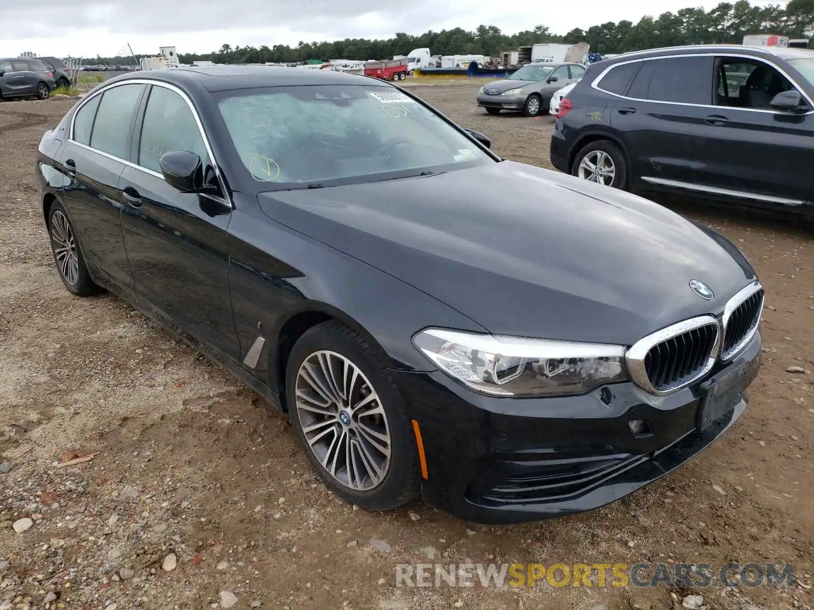 1 Photograph of a damaged car WBAJB1C53KB375509 BMW 5 SERIES 2019