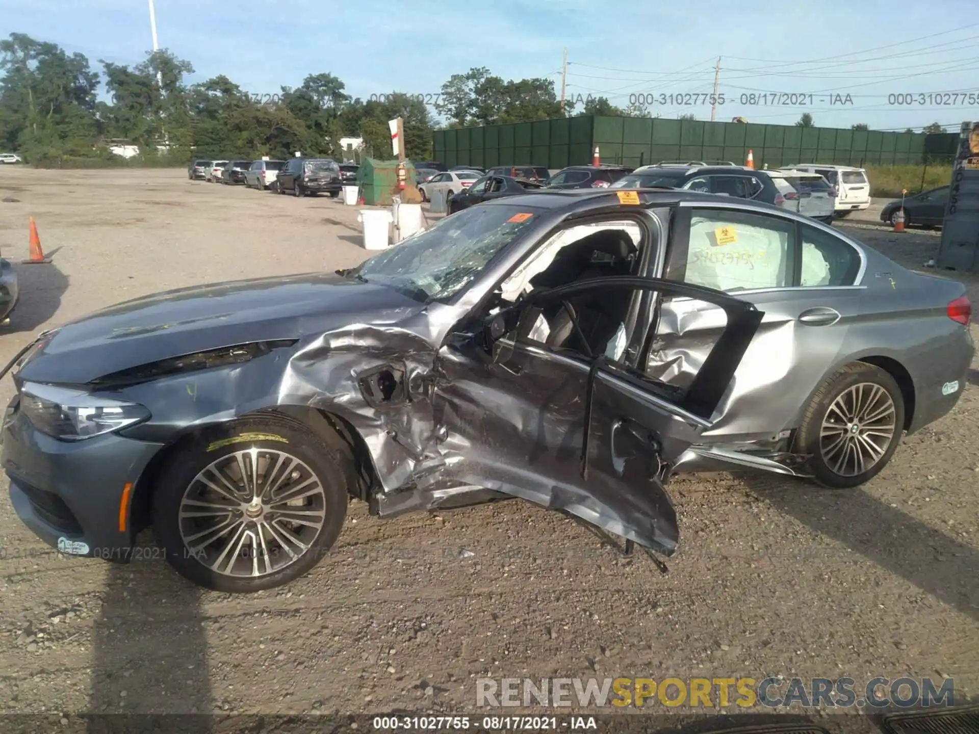 6 Photograph of a damaged car WBAJB1C53KB375963 BMW 5 SERIES 2019