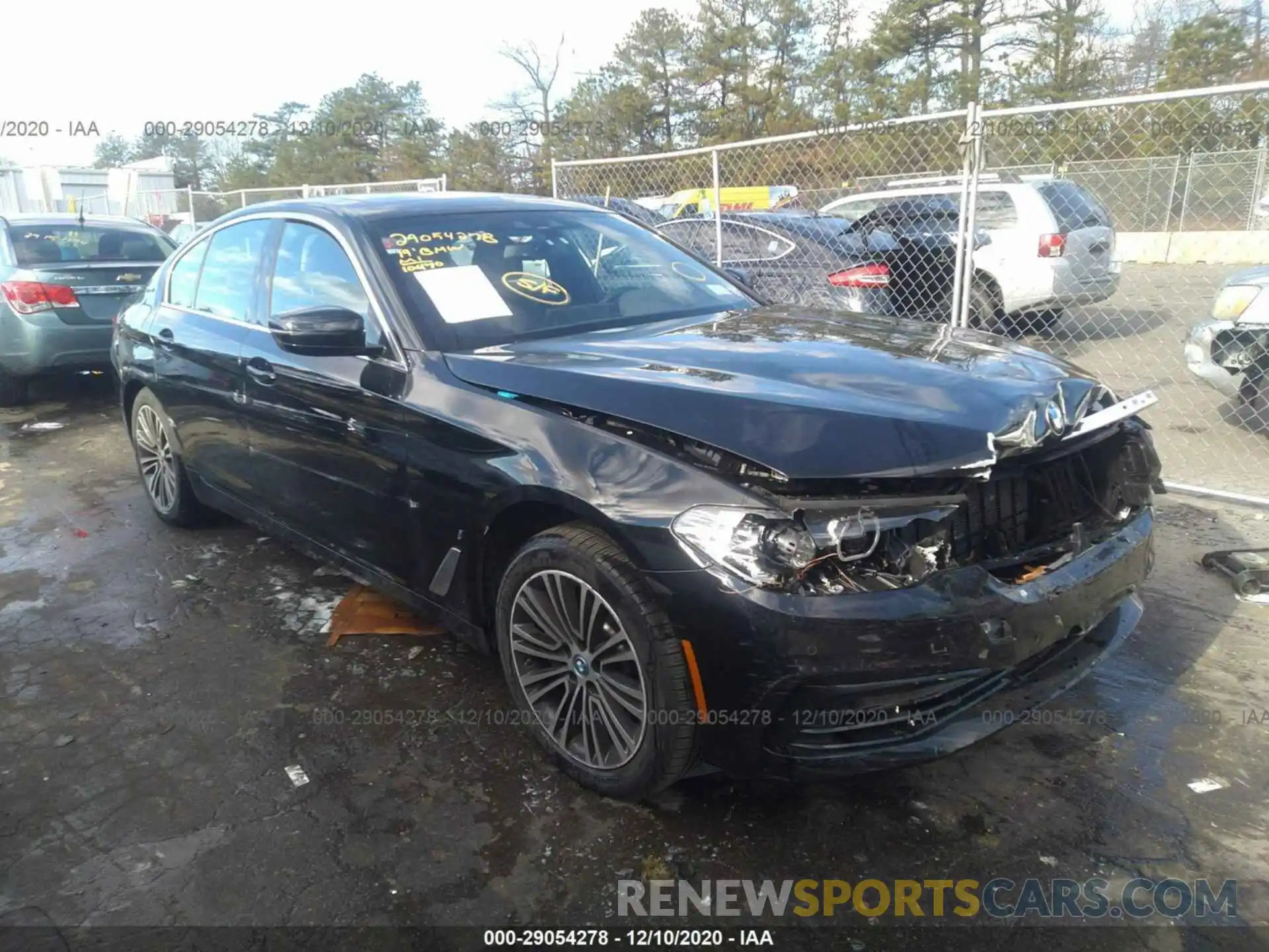 1 Photograph of a damaged car WBAJB1C53KB376868 BMW 5 SERIES 2019