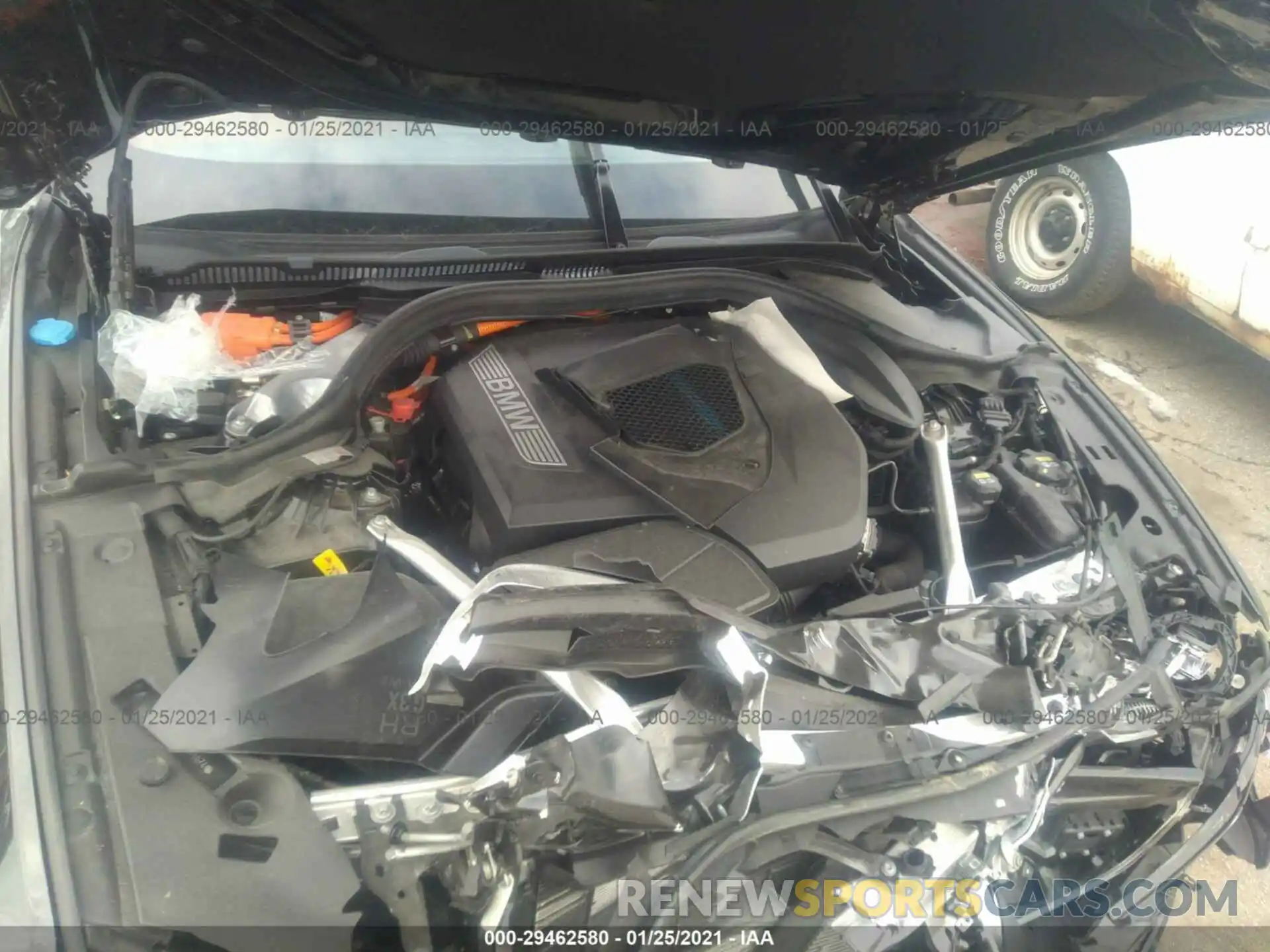 10 Photograph of a damaged car WBAJB1C57KB375674 BMW 5 SERIES 2019