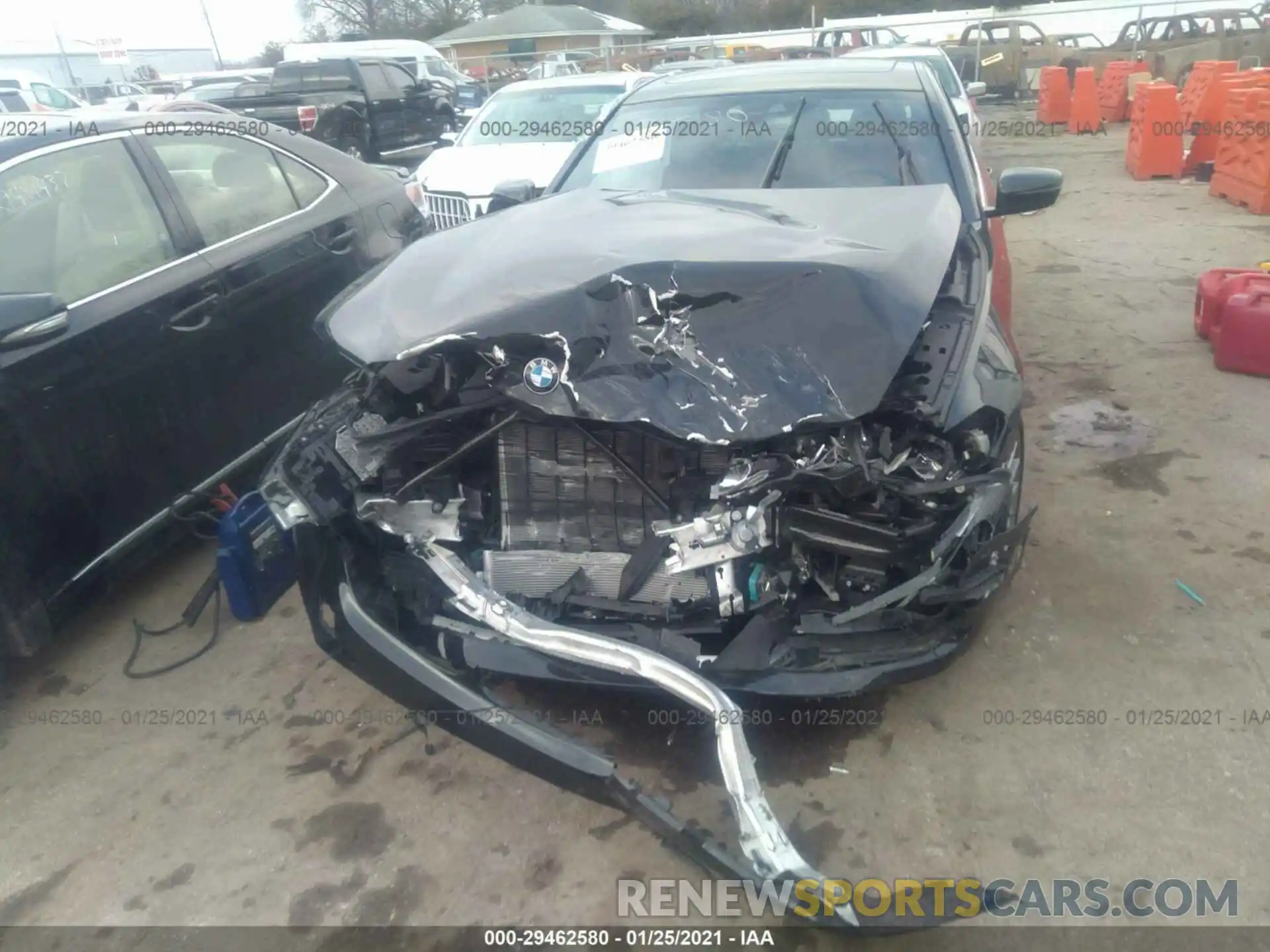 6 Photograph of a damaged car WBAJB1C57KB375674 BMW 5 SERIES 2019