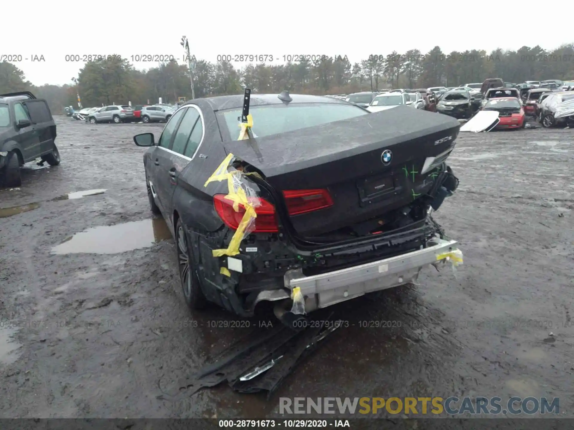 3 Photograph of a damaged car WBAJB1C57KB376470 BMW 5 SERIES 2019