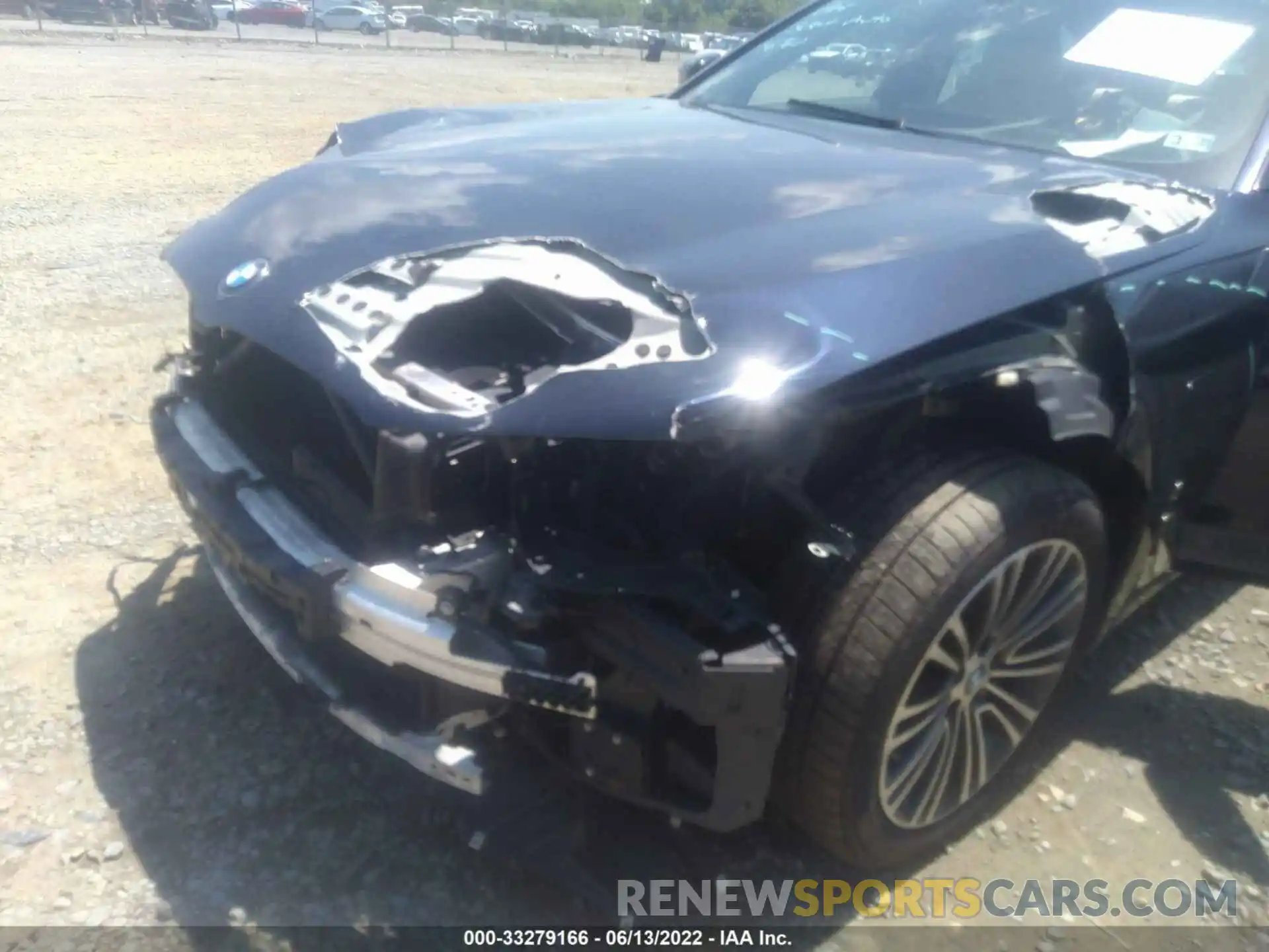 6 Photograph of a damaged car WBAJB1C57KB376498 BMW 5 SERIES 2019