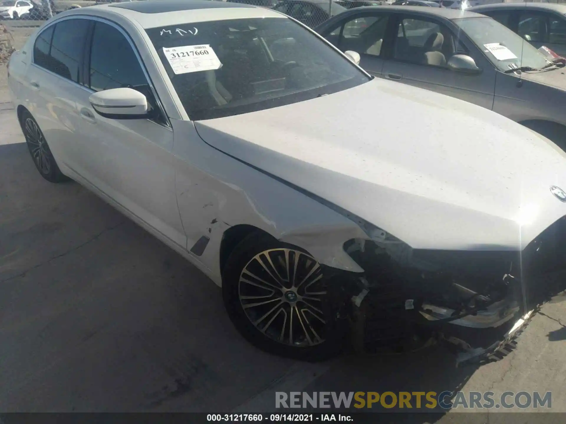 6 Photograph of a damaged car WBAJB1C57KB471742 BMW 5 SERIES 2019