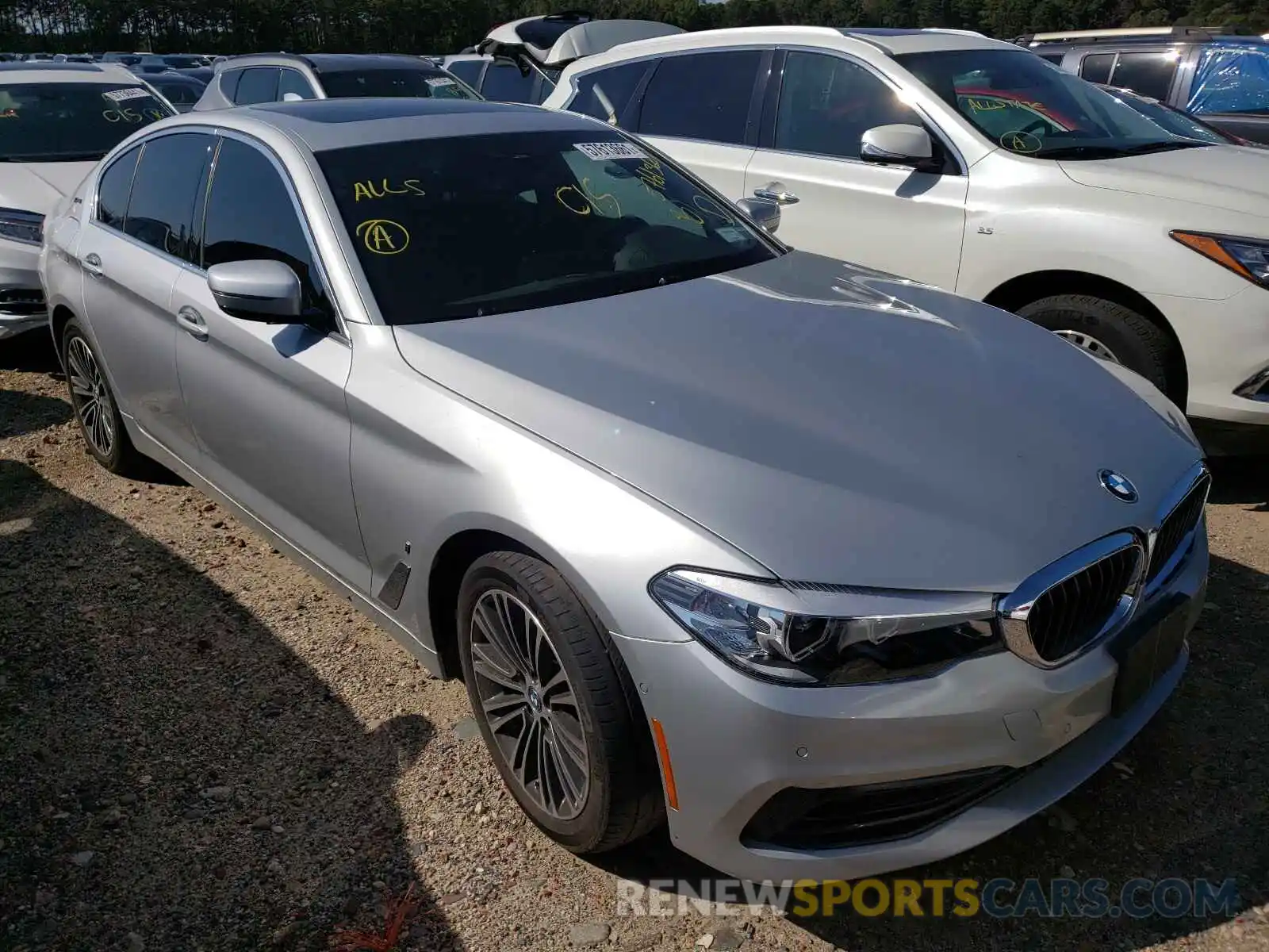 1 Photograph of a damaged car WBAJB1C58KB376543 BMW 5 SERIES 2019