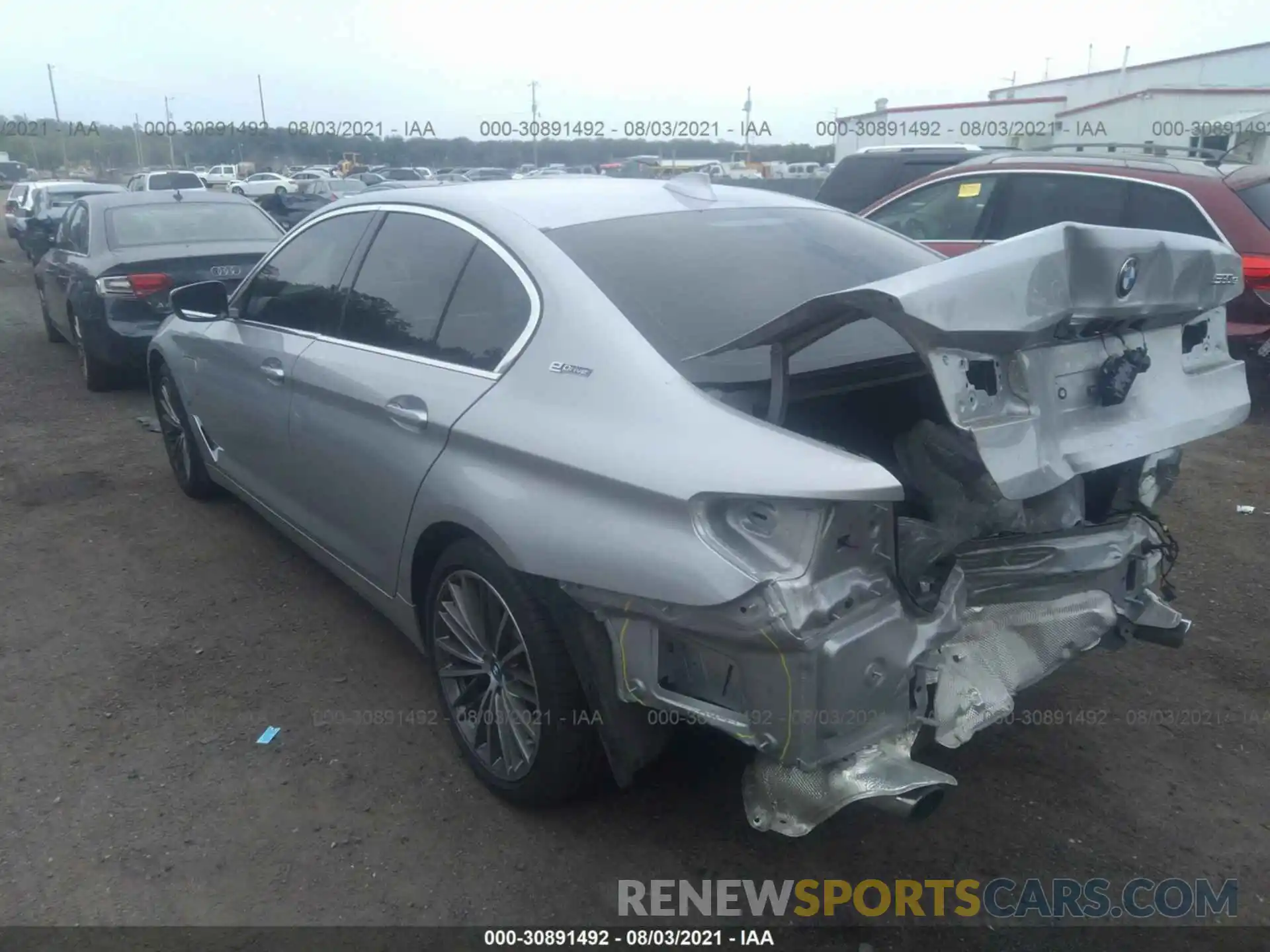 3 Photograph of a damaged car WBAJB1C59KB375885 BMW 5 SERIES 2019