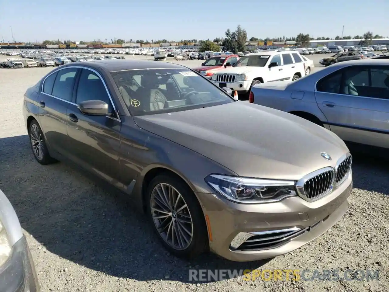 1 Photograph of a damaged car WBAJB1C5XKB375765 BMW 5 SERIES 2019