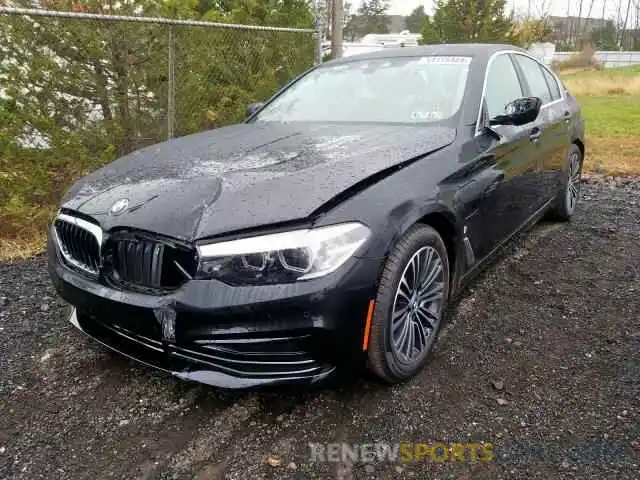 2 Photograph of a damaged car WBAJB1C5XKB376852 BMW 5 SERIES 2019