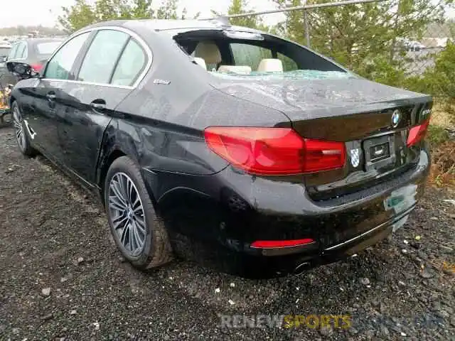 3 Photograph of a damaged car WBAJB1C5XKB376852 BMW 5 SERIES 2019