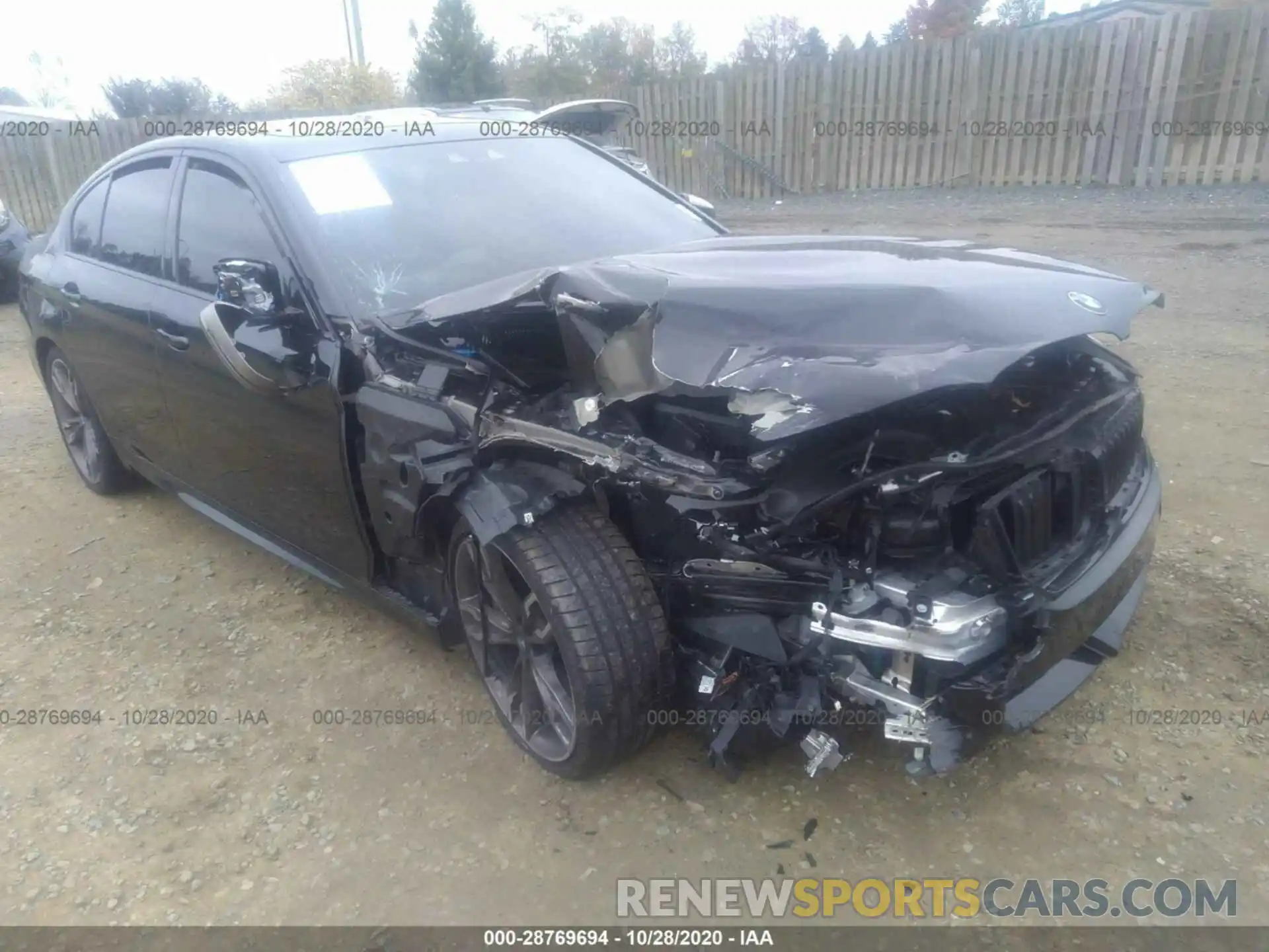 1 Photograph of a damaged car WBAJB9C51KB287976 BMW 5 SERIES 2019