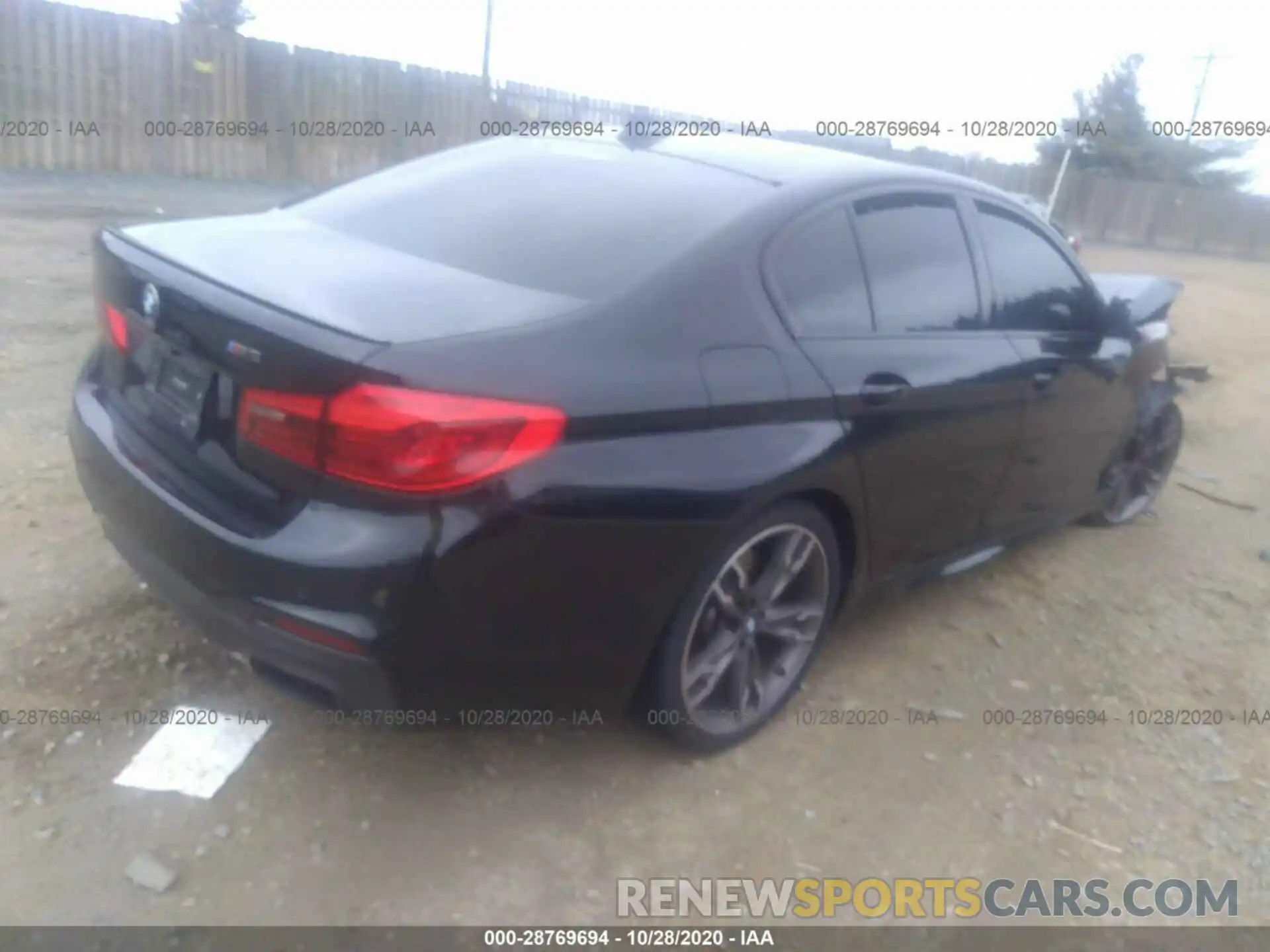 4 Photograph of a damaged car WBAJB9C51KB287976 BMW 5 SERIES 2019