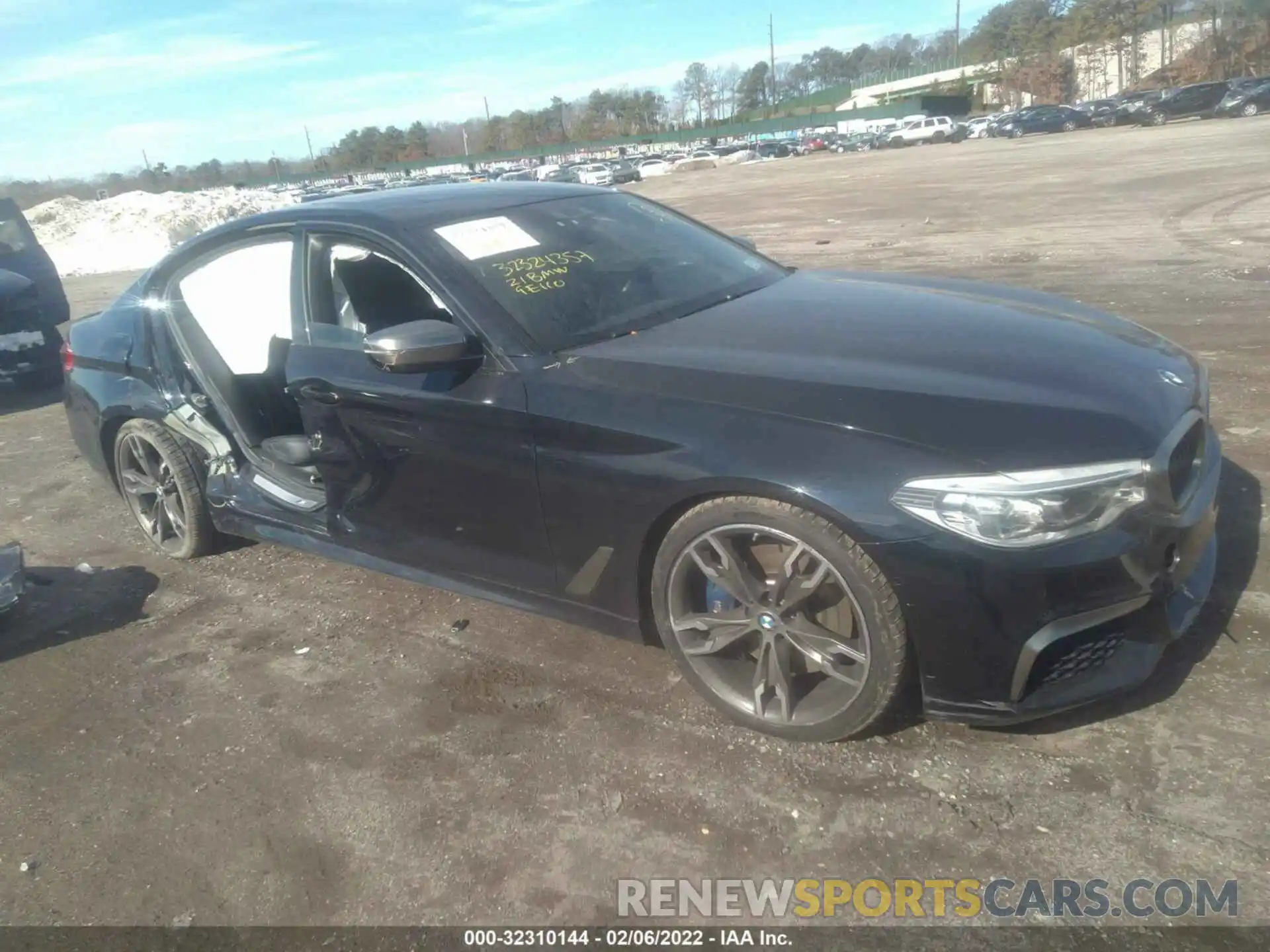 1 Photograph of a damaged car WBAJB9C54KB289379 BMW 5 SERIES 2019