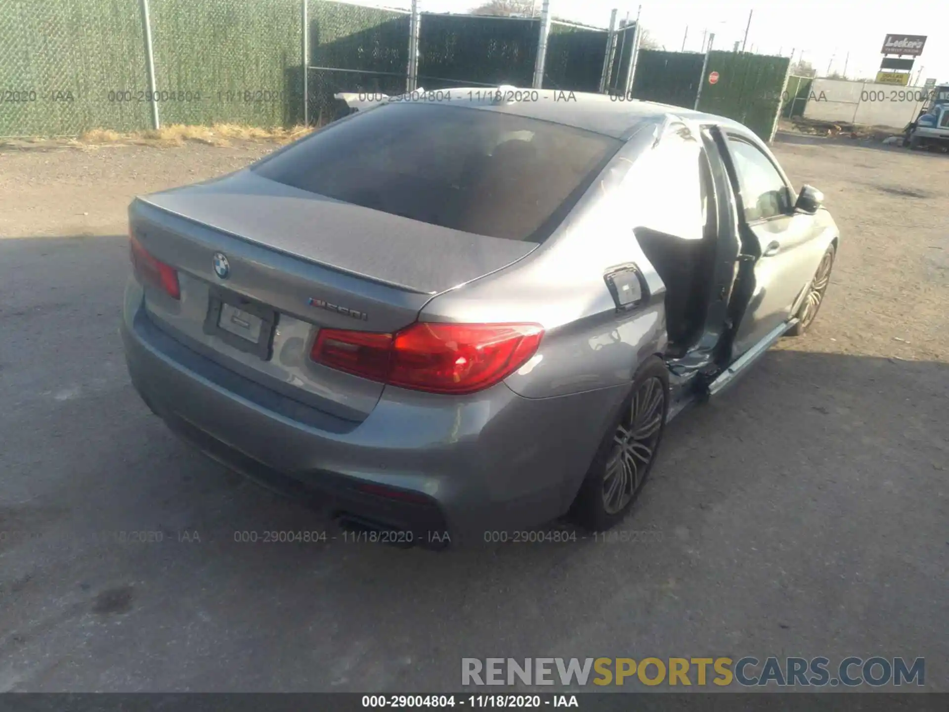 4 Photograph of a damaged car WBAJB9C55KB464898 BMW 5 SERIES 2019