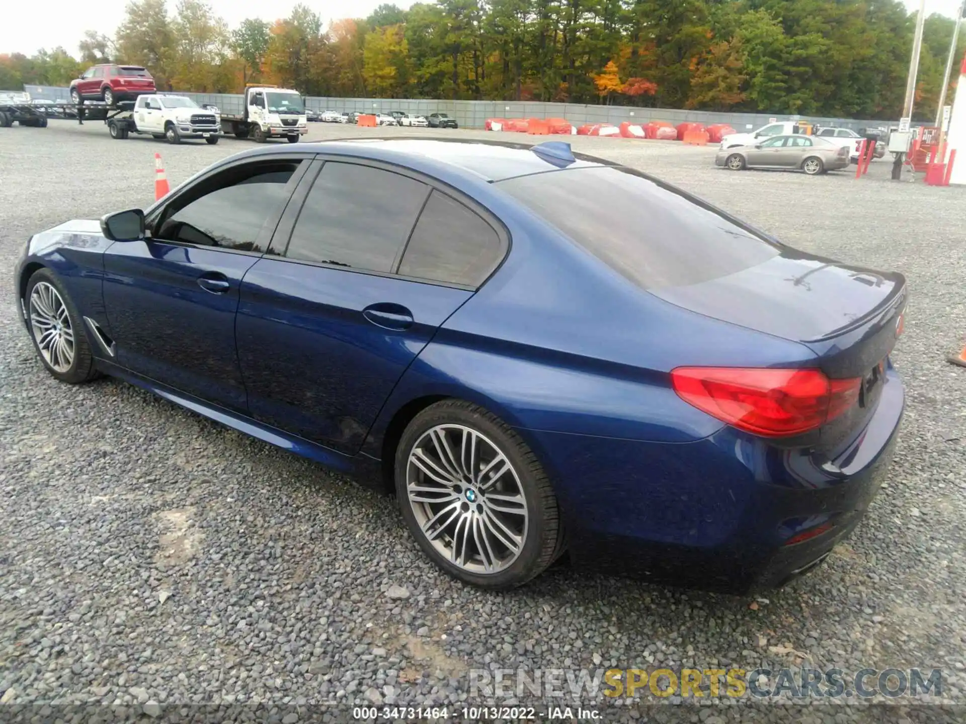 3 Photograph of a damaged car WBAJB9C57KB288310 BMW 5 SERIES 2019