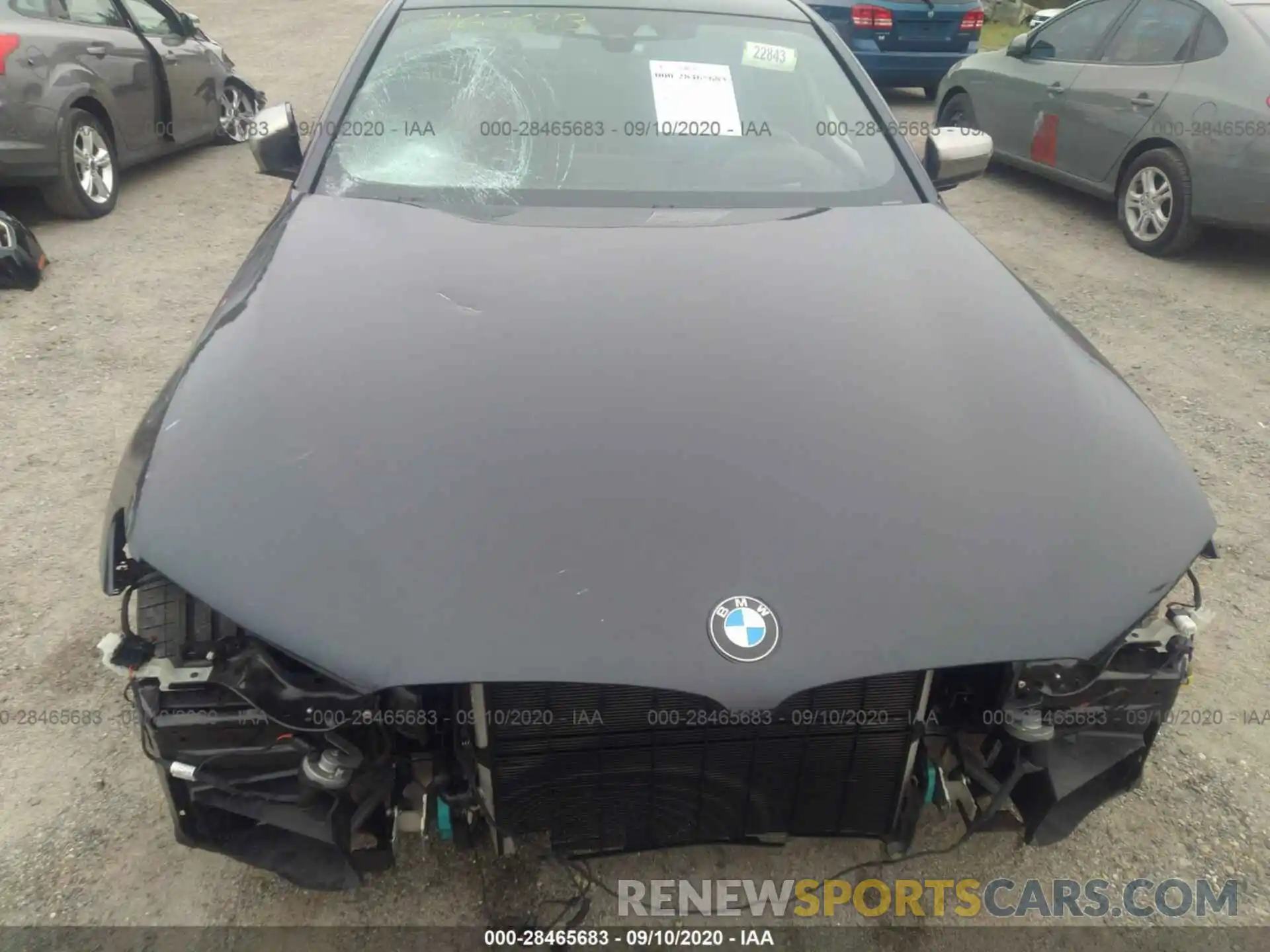 6 Фотография поврежденного автомобиля WBAJB9C57KB288419 BMW 5 SERIES 2019