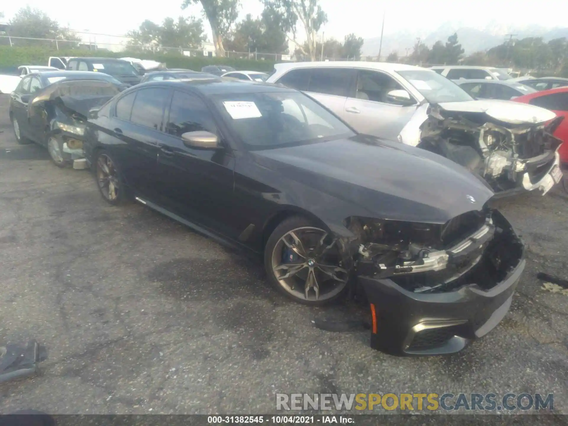 1 Photograph of a damaged car WBAJB9C58KB288428 BMW 5 SERIES 2019