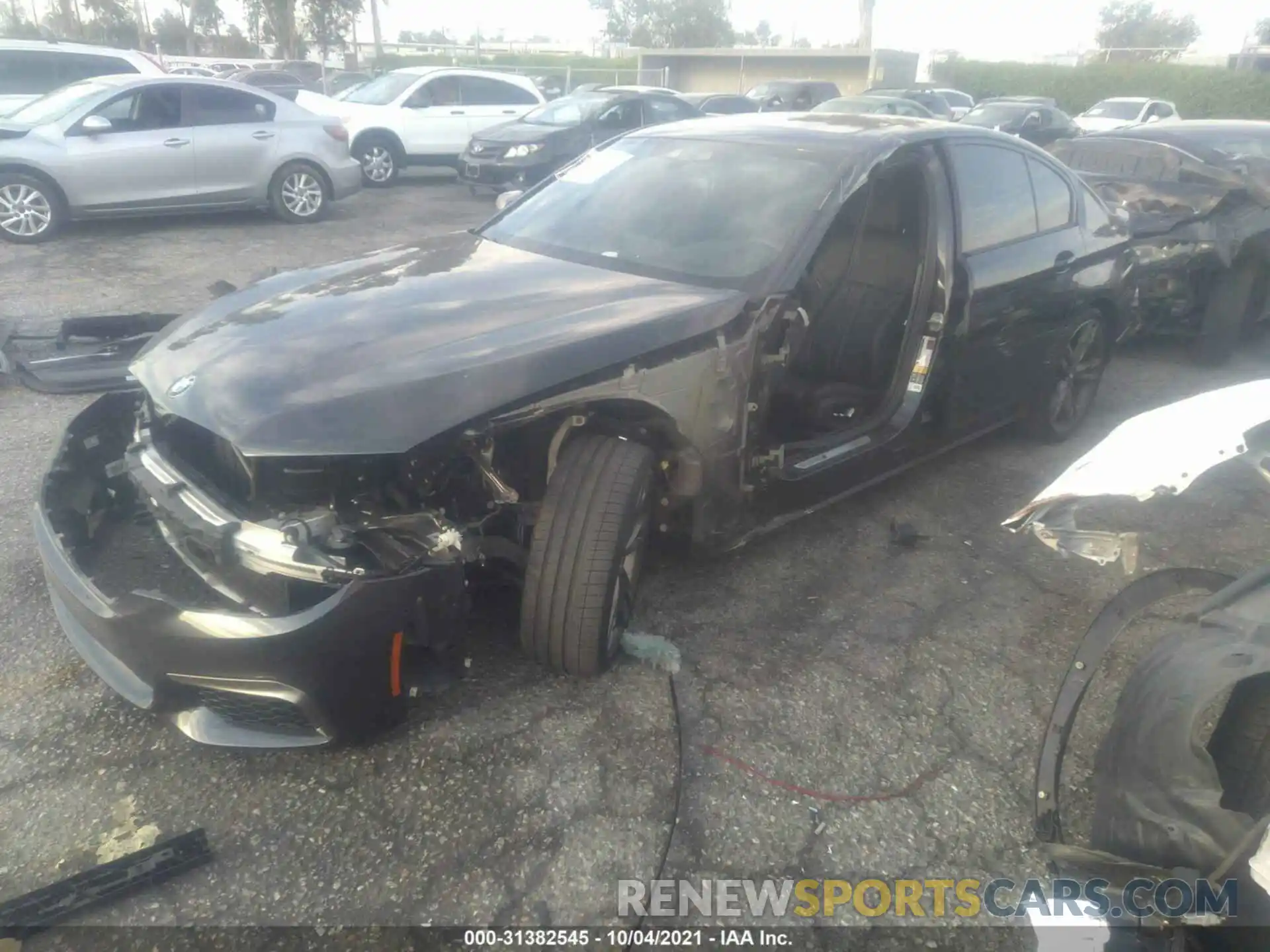 2 Photograph of a damaged car WBAJB9C58KB288428 BMW 5 SERIES 2019