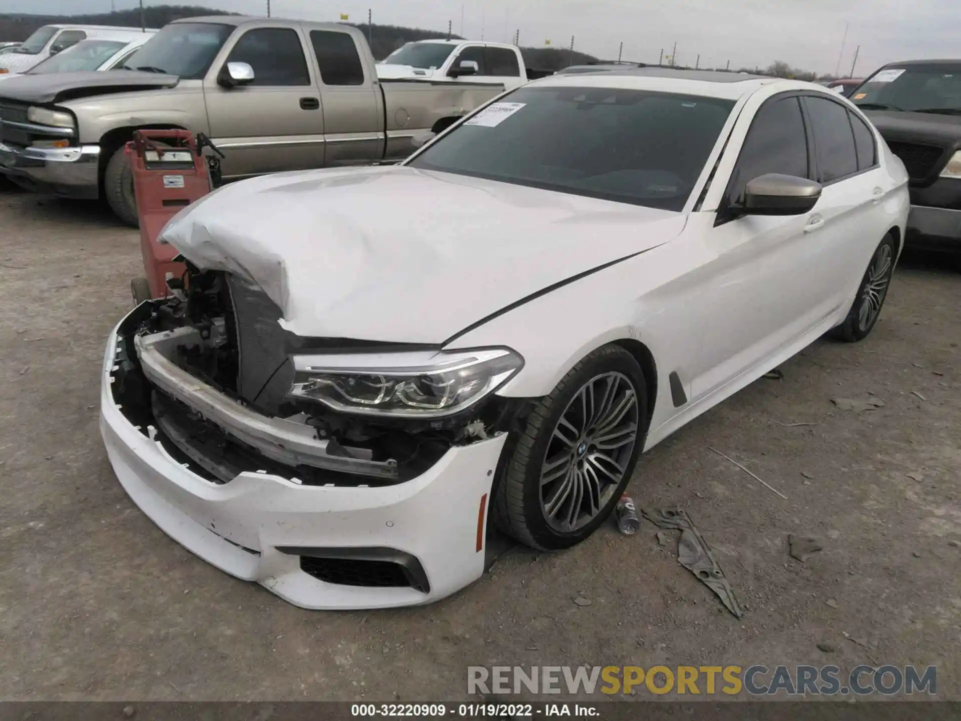 2 Photograph of a damaged car WBAJB9C5XKB288026 BMW 5 SERIES 2019