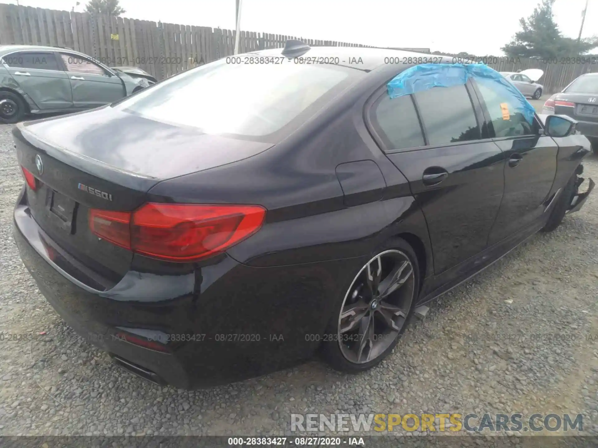 4 Photograph of a damaged car WBAJB9C5XKB464802 BMW 5 SERIES 2019